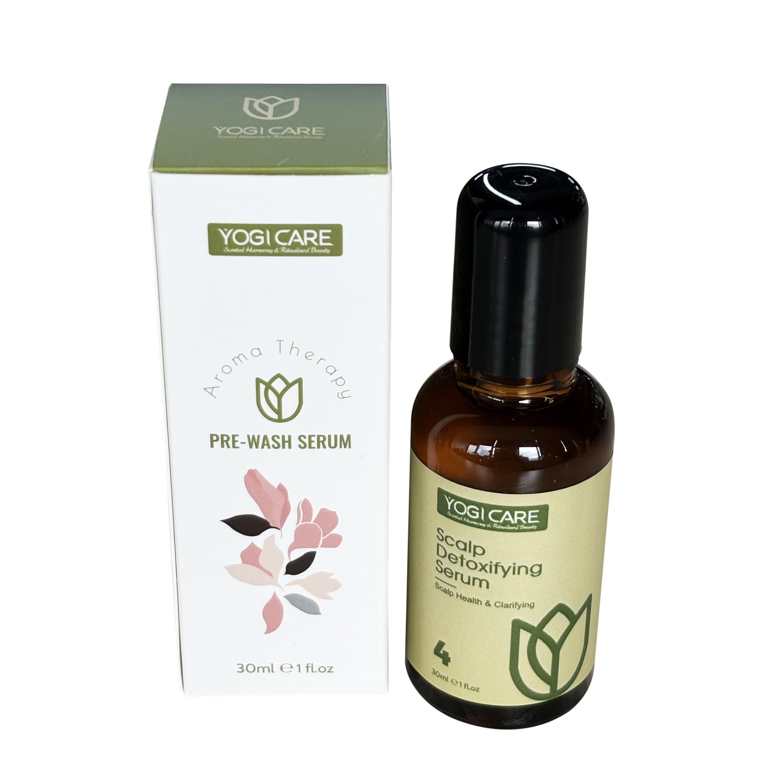 YOGI CARE Aroma Therapy PreWash Hair Oil Serum 30ml / 1 Fl.oz (Scalp Health & Clarifying)