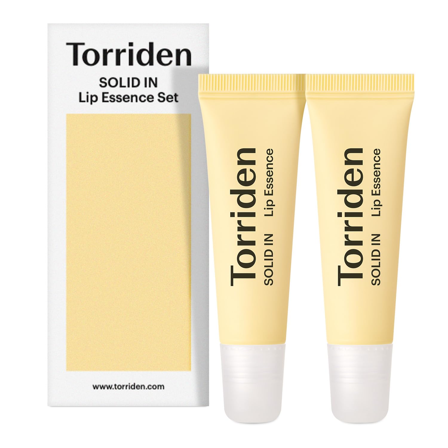 Torriden Solid In Ceramide Lip Essence 0.37 Oz. (Pack Of 2) - Moisturizing Lip Balms For Glowy, Dewy, Plumped, And Radiant Lip -