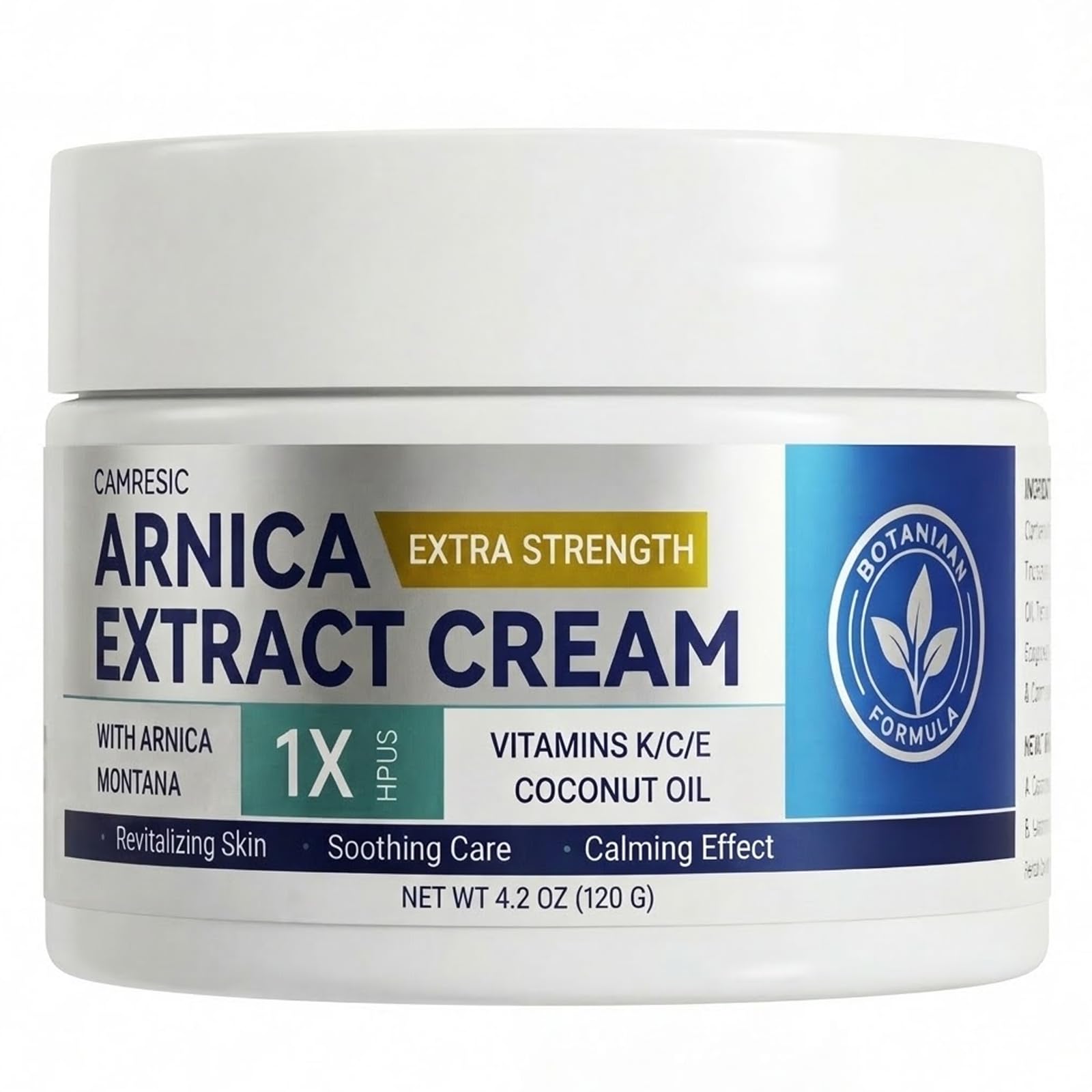 CAMRESIC Arnica Cream Extra Strength for Discoloration & Thin Skin