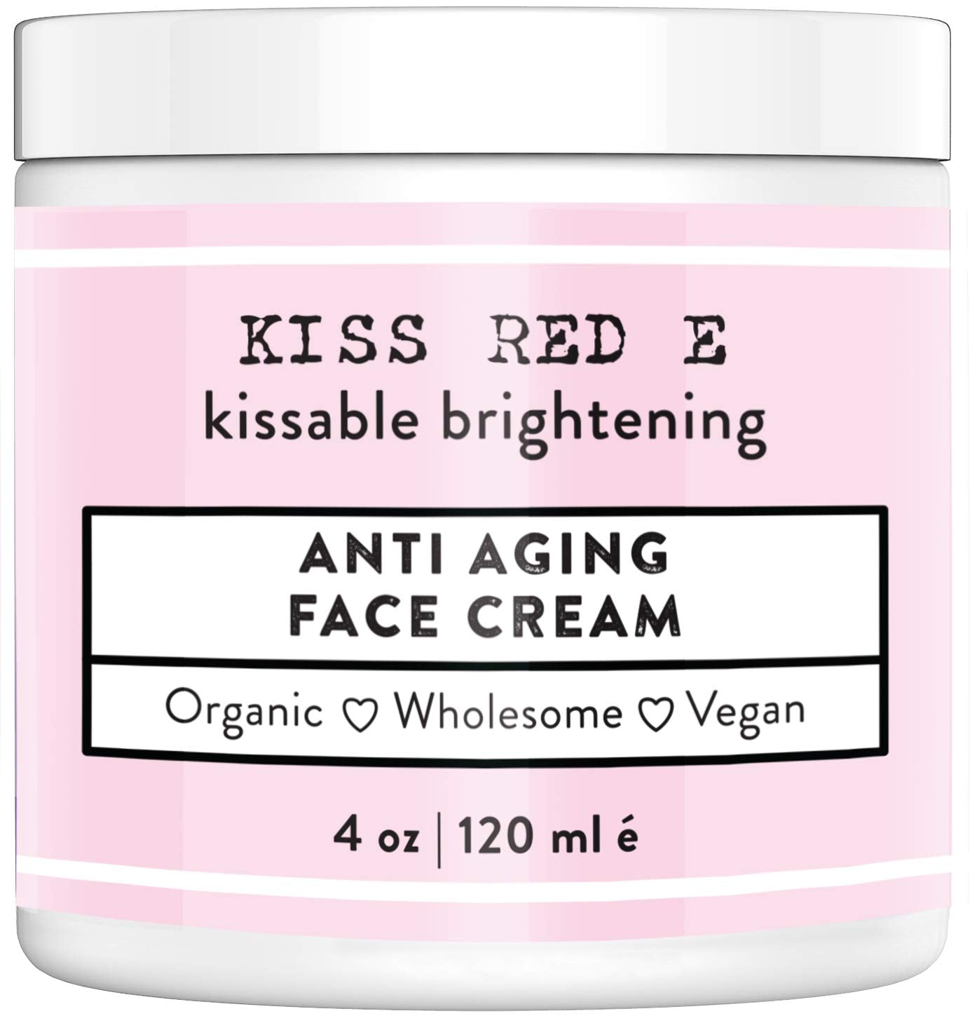 KissRedE Anti Aging Face Cream. Best Anti Wrinkle Cream Moisturizer For Face, Hands, Neck. Reduce Wrinkles, Fine Lines, Crows Fe