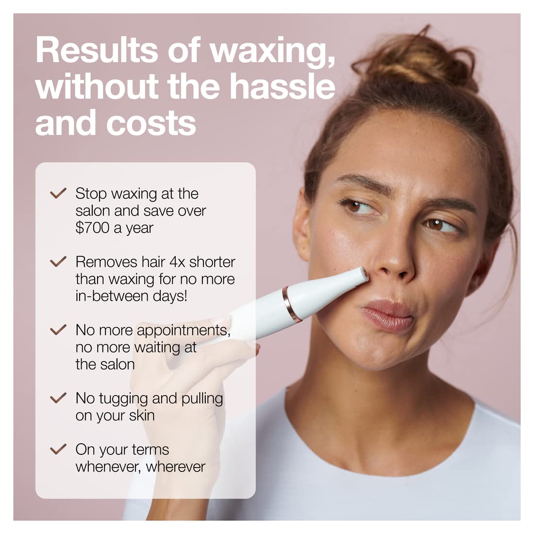 Braun Face Epilator Facespa Pro 911, Facial Hair Removal For Women, Hair Removal Device, 3-In-1 Epilating, Cleansing Brush And S