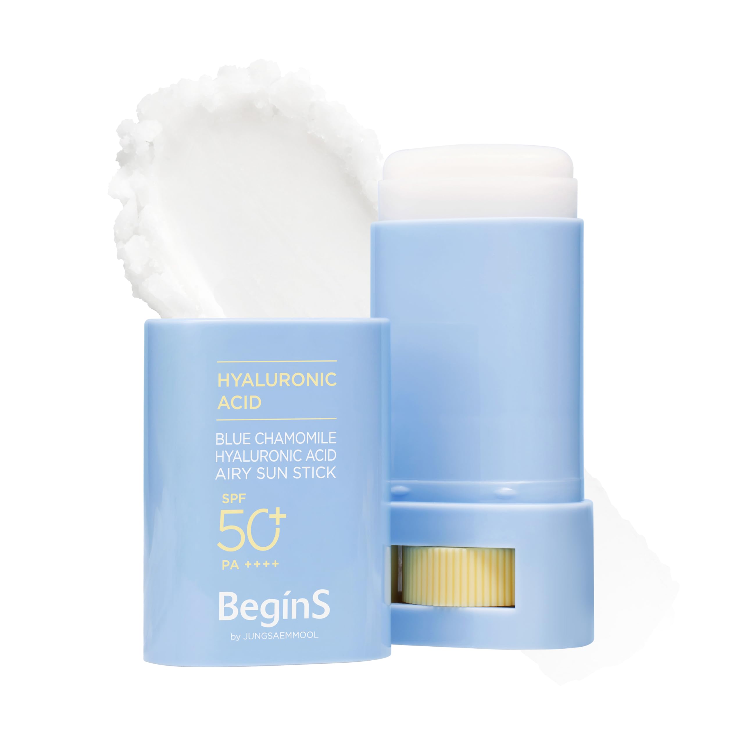 BeginS by JUNGSAEMMOOL Blue Chamomile Hyaluronic Acid Airy Sun Stick