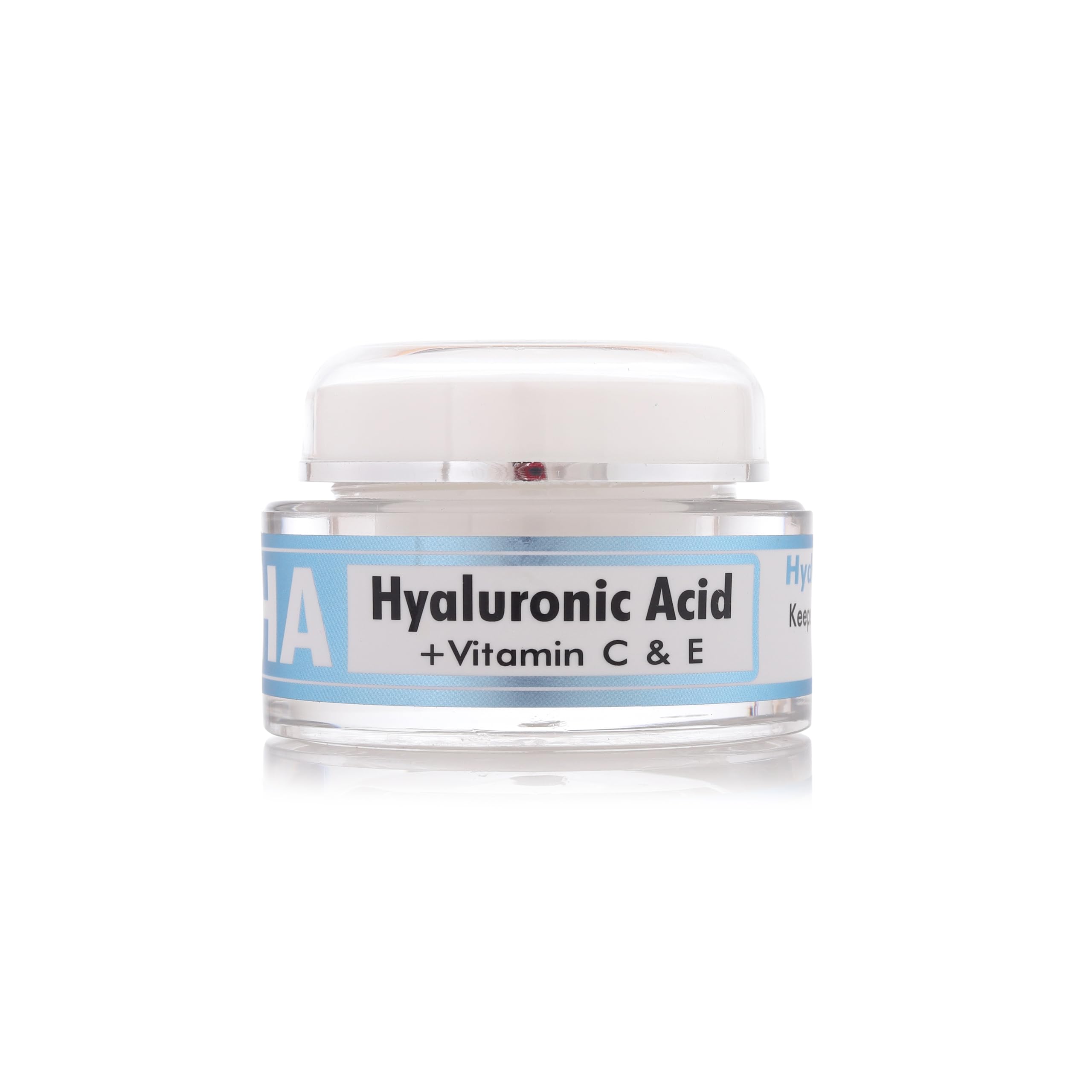 Derm Ease Hyaluronic Acid Gel 50G With Vitamic C & E Hydrated Boost Face Gel Moisturiser For Dry Skin Face For Men And Women