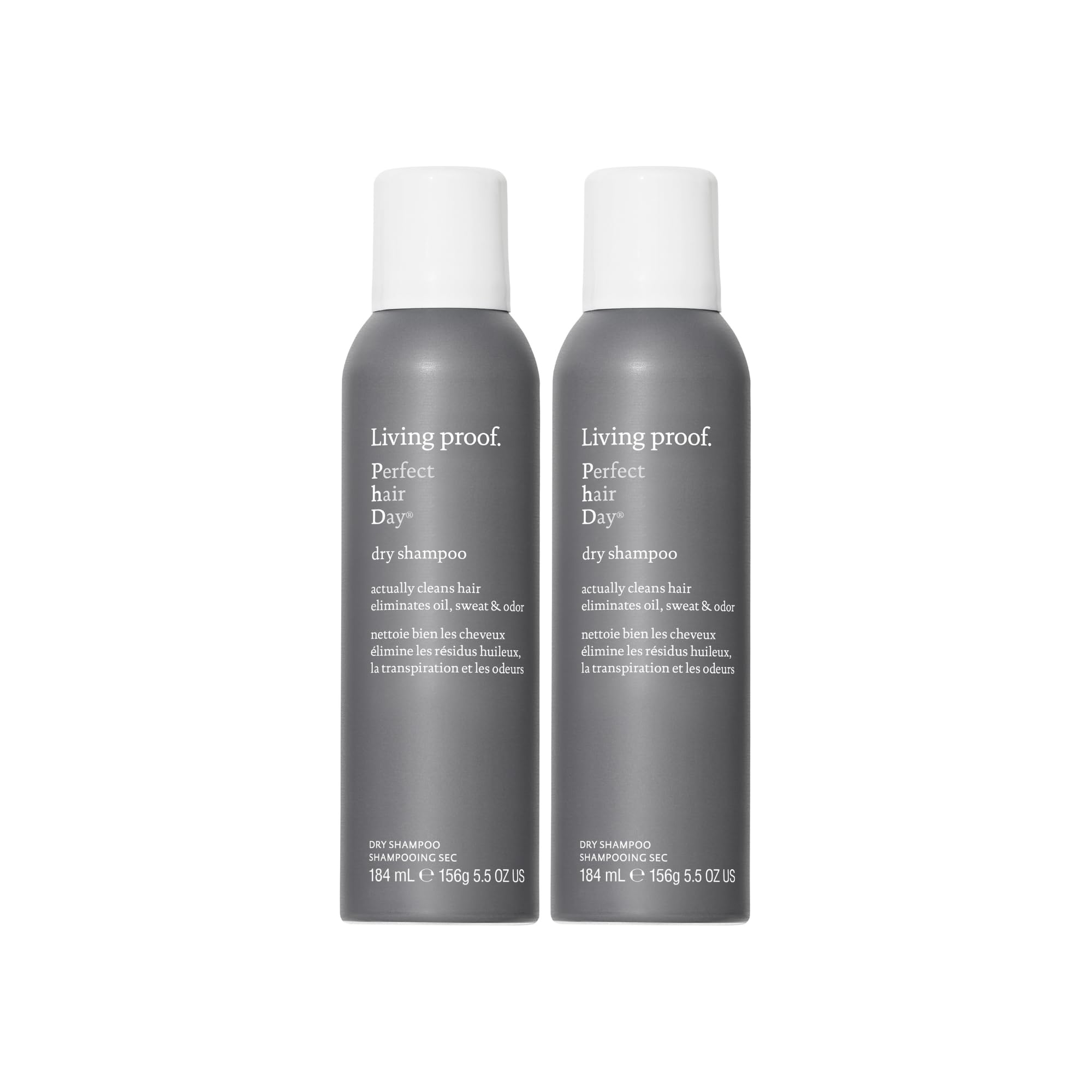 Living Proof Dry Shampoo, Perfect hair Day, Dry Shampoo for Women and Men, 5.5 oz, 2-pack