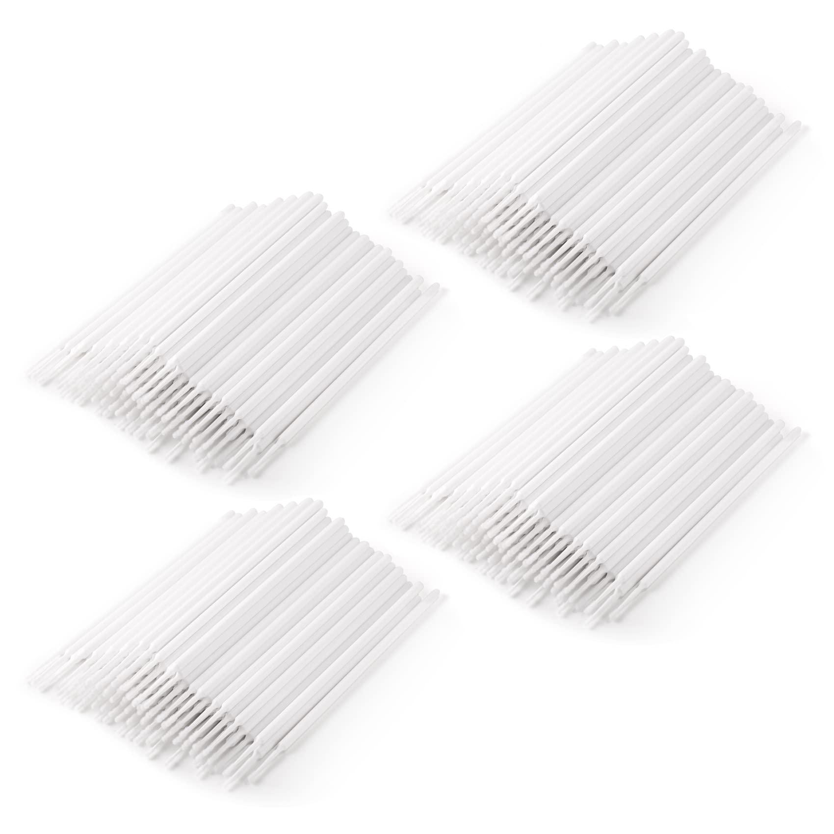 Annhua 400 PCS Disposable Micro Swab Micro Applicators Latisse Application Brushes Dental Brushes for Eyelash Extension, Oral an