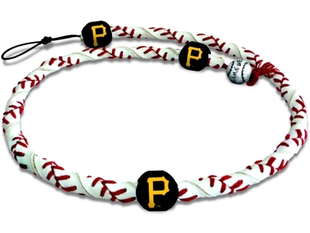 MLB Pittsburgh Pirates Classic Frozen Rope Baseball Necklace