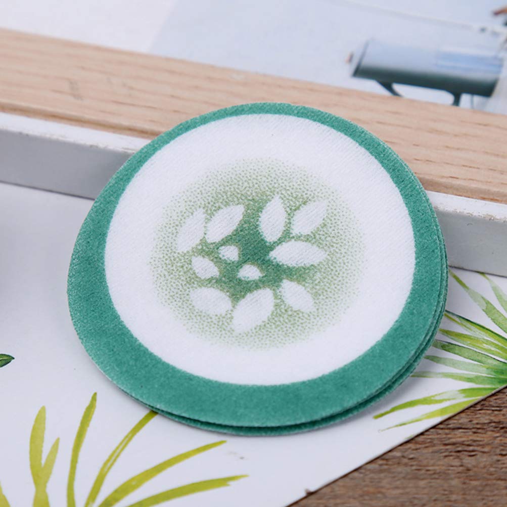 Minkissy 100Pcs Disposable eye mask paper Nonwoven Eye pad makeup eyeshadow kids Eye Patch under Makeup Protection Pads blindfol