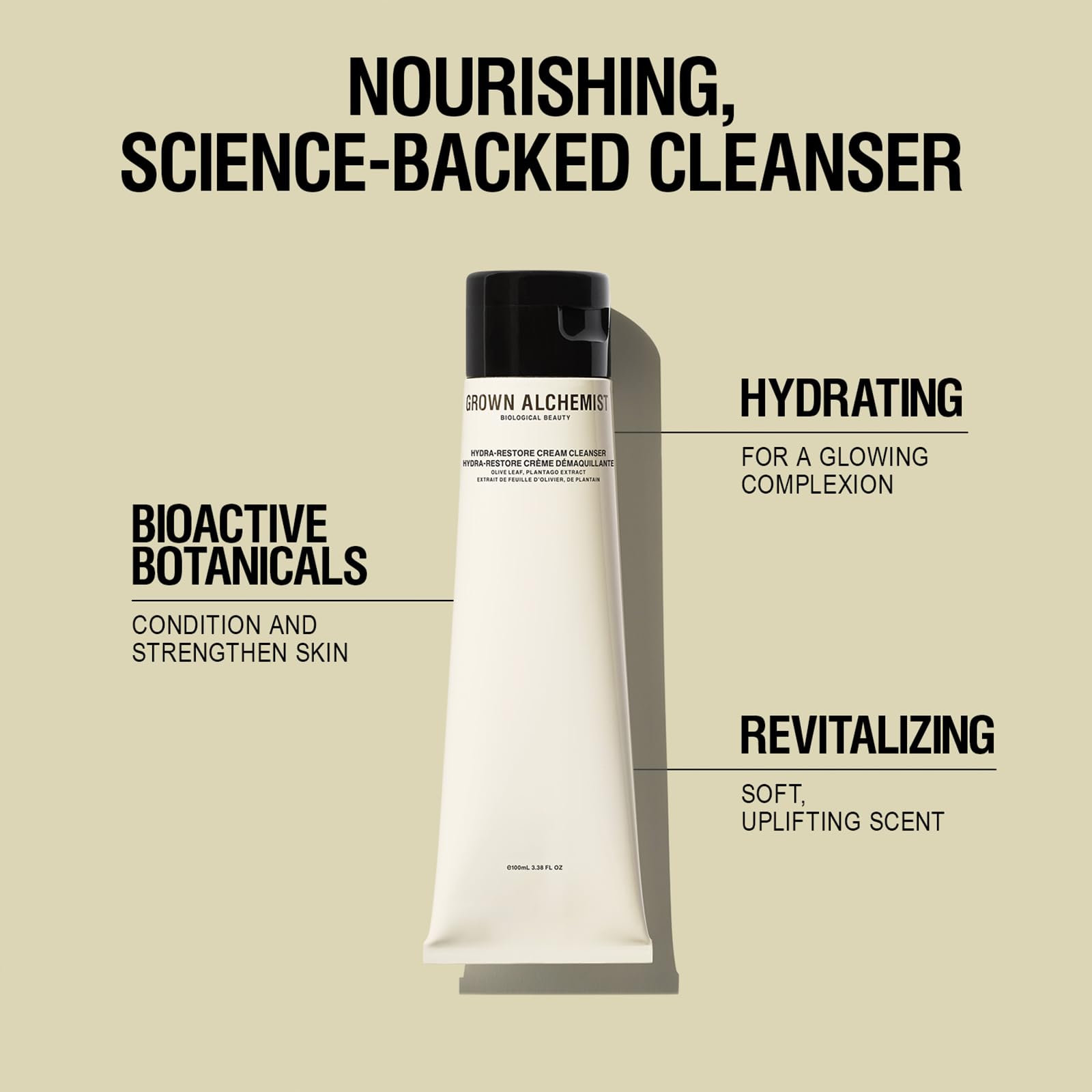 Grown Alchemist Hydra-Restore Cream Cleanser (100Ml / 3.34Oz)