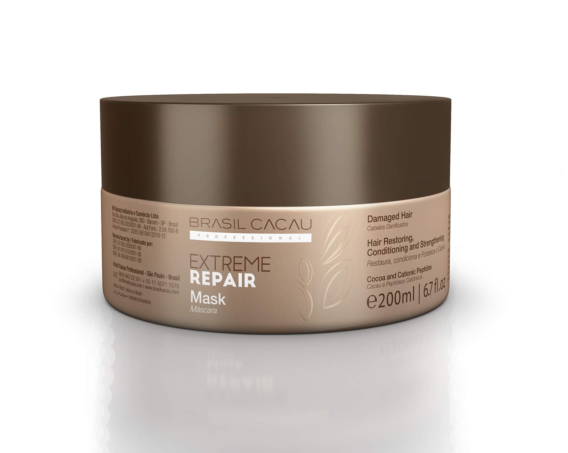 Cadiveu, Extreme Repair Hair Mask, Normal, 1 Count, 200 Ml (P26032)