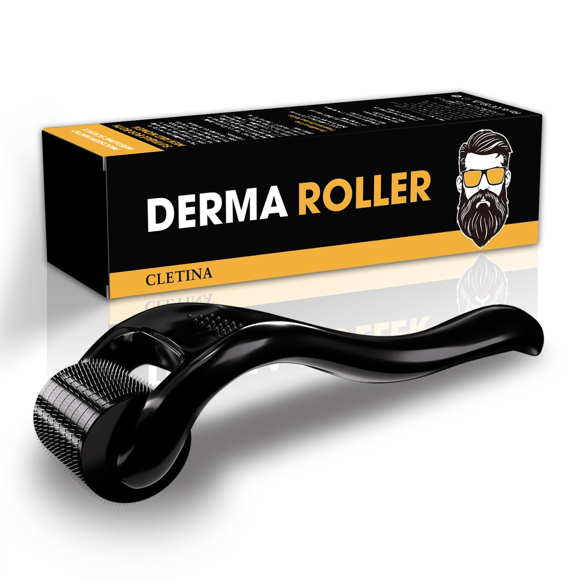 540 Titanium Derma Roller - Microneedle Micro Needle Roller For Men And Women Home Use - Microneedling Roller Dermaroller Skin C