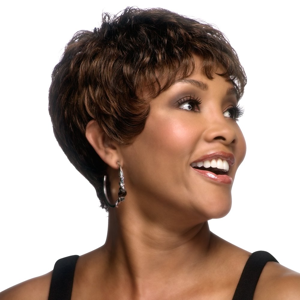 Vivica A. Fox H222-V Premium Human Hair, PS Cap Wig in Color 280