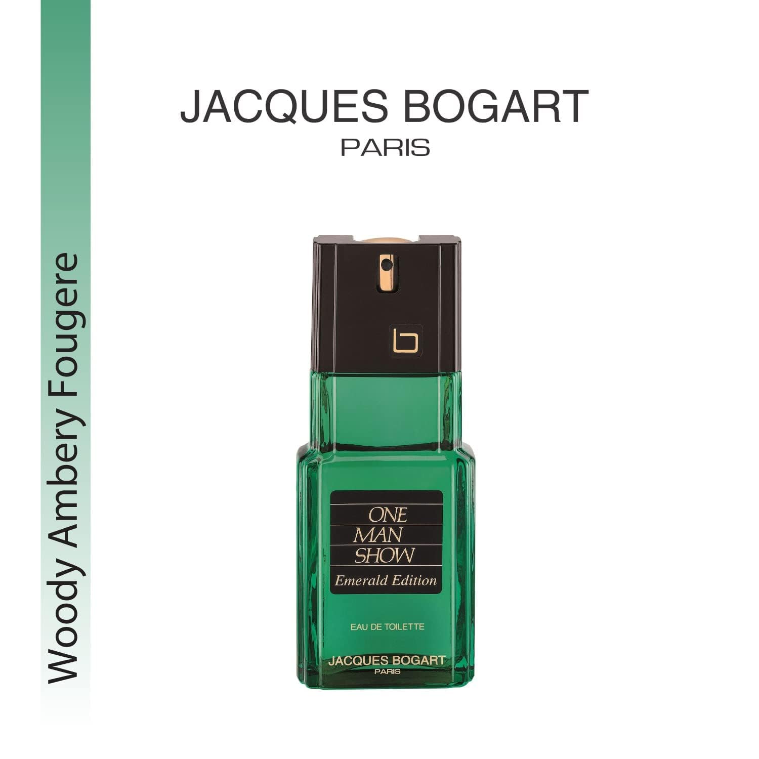 Jacques Bogart One Man Show Men EDT Spray (Emerald Edition) 3.33 oz