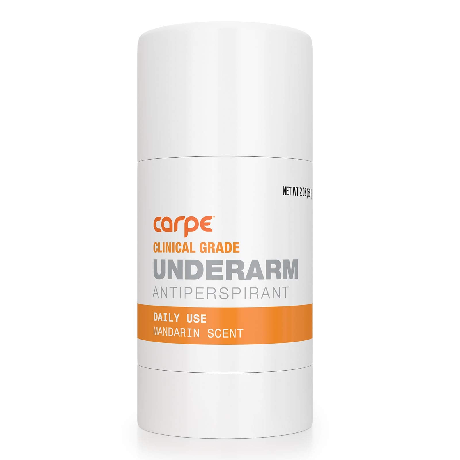 Carpe Clinical Strength Deodorant + Antiperspirant - Clinical Grade Solid Stick - Combat Excessive Underarm Sweating + Hyperhidr