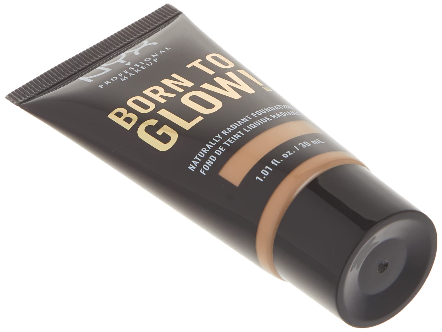 NYX PROFESSIONAL MAKEUP Born To glow Naturally Radiant Foundation, Medium coverage - Medium Olive