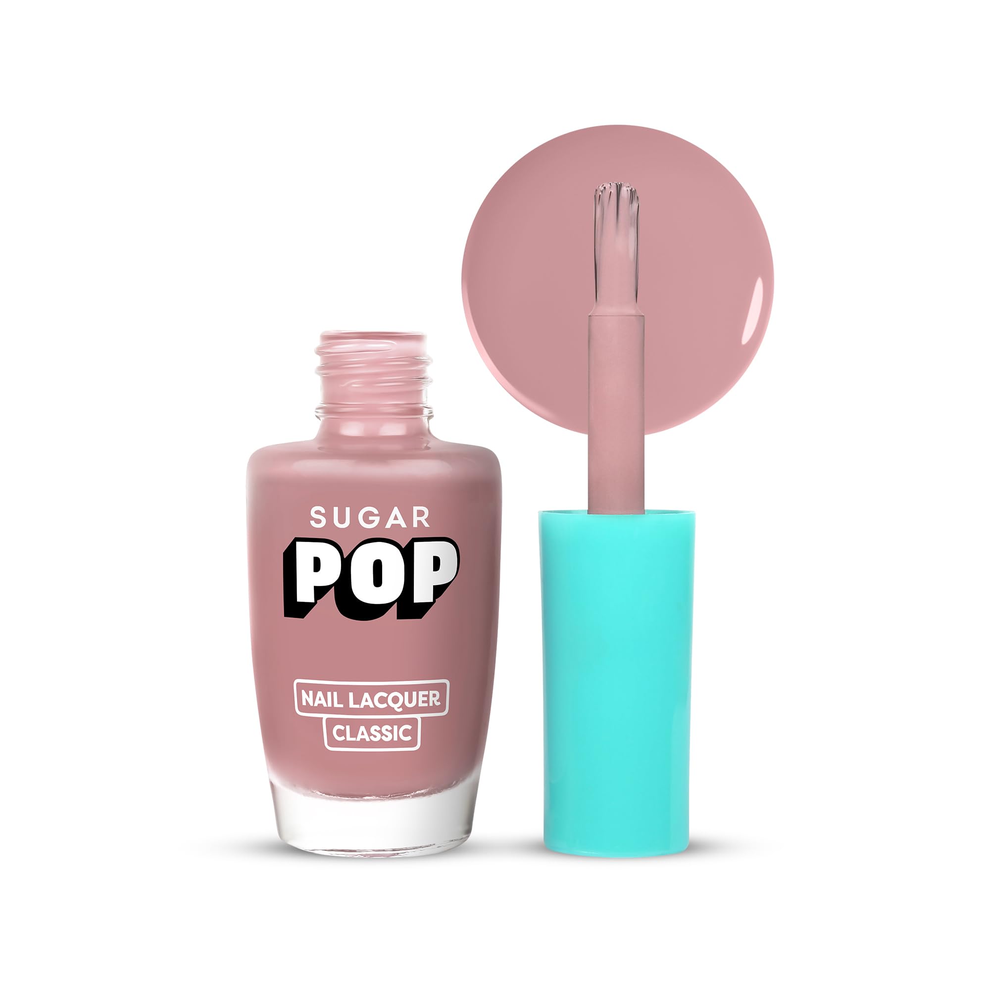 Sugar Pop Glossy Finish Nail Lacquer 42 Marshmallow  10 Ml | High Shine | LongLasting | Chip Resistant | Quick Drying