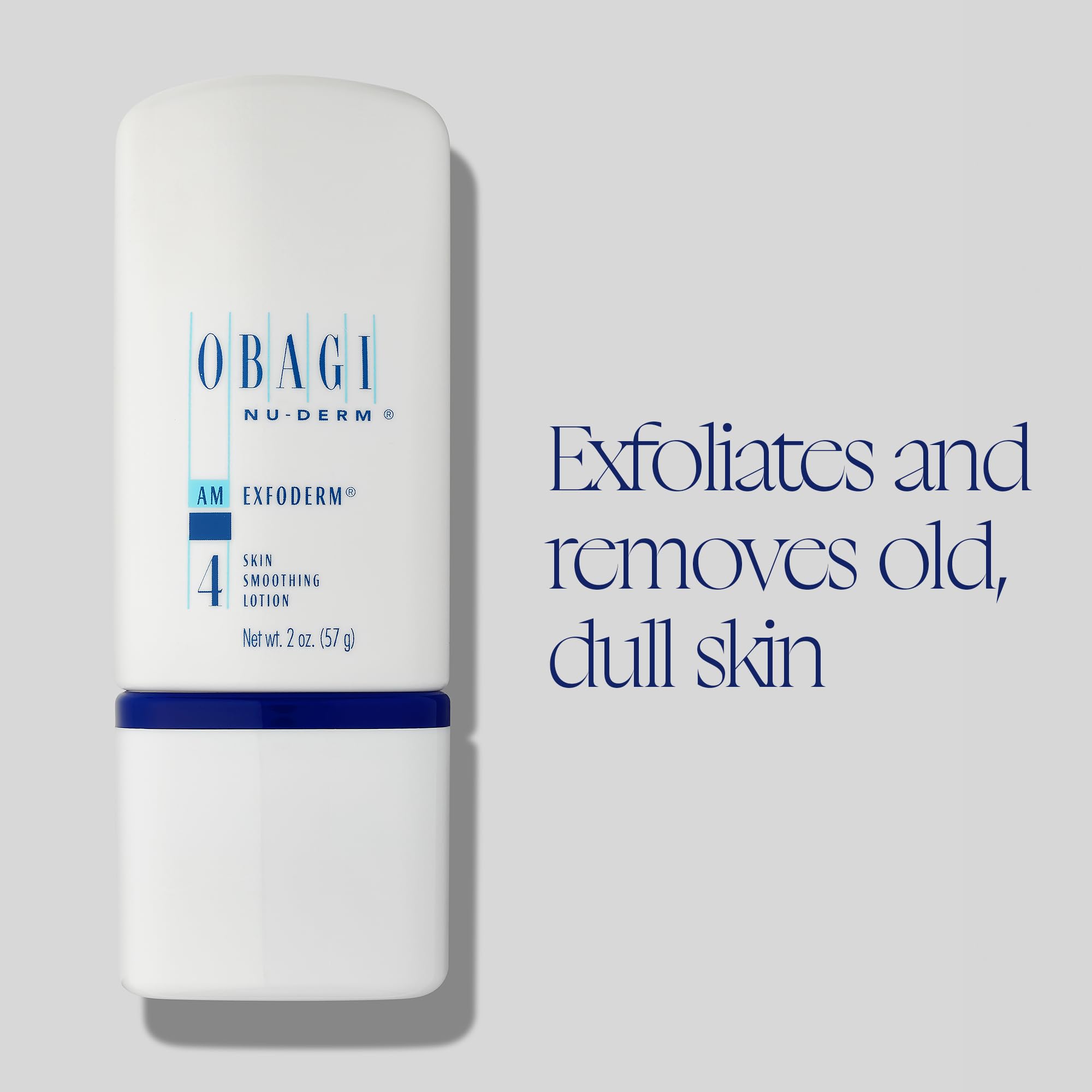 Obagi Nu-Derm Exfoderm - Lightweight Exfoliating Lotion with Phytic Acid - For Normal to Dry Skin Types - 2 oz