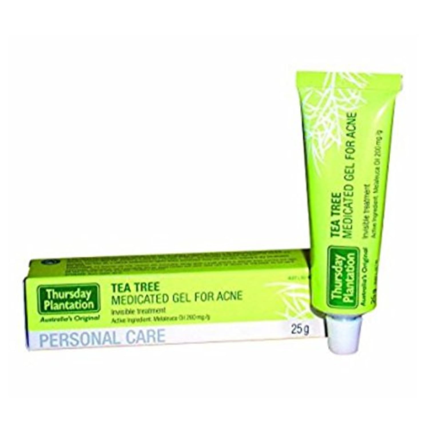 Thursday Plantation Tea Tree Gel - 25g - Skin Repairing and Moisturizing for Acne, Pimples, and Blackheads - Natural Tea Tree Oi