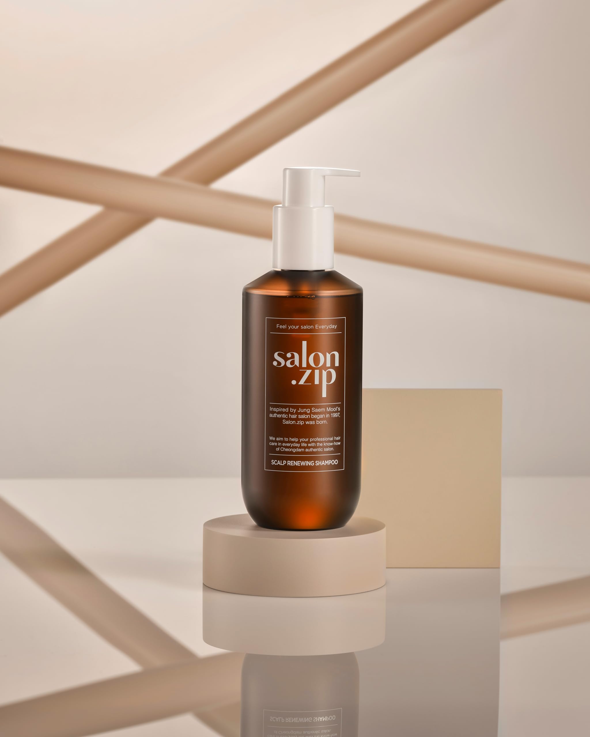 JUNG SAEM MOOL OFFICIAL] Salon.zip Scalp Renewing Shampoo, 14.1 oz (400g)
