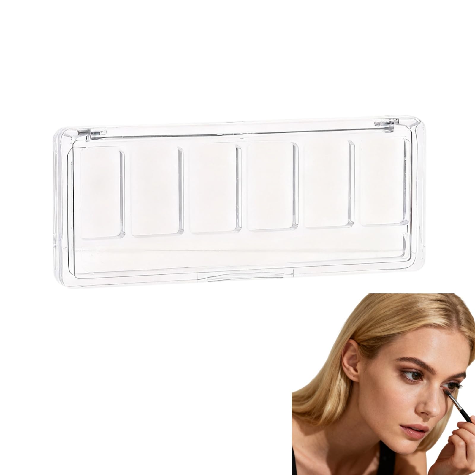 G4Hx5rv Empty Lipstick Palette Practical Cosmetic Organizer Empty Cosmetic Container Depotting Makeup Containers for Professiona