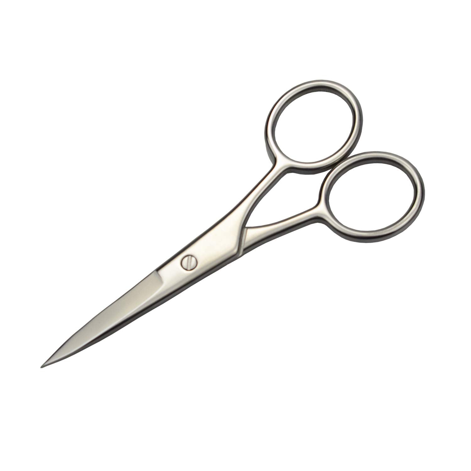 Motanar Professional Grooming Scissors for Personal Care Facial Hair Removal and Ear Nose Eyebrow Trimming Stainless Steel Strai