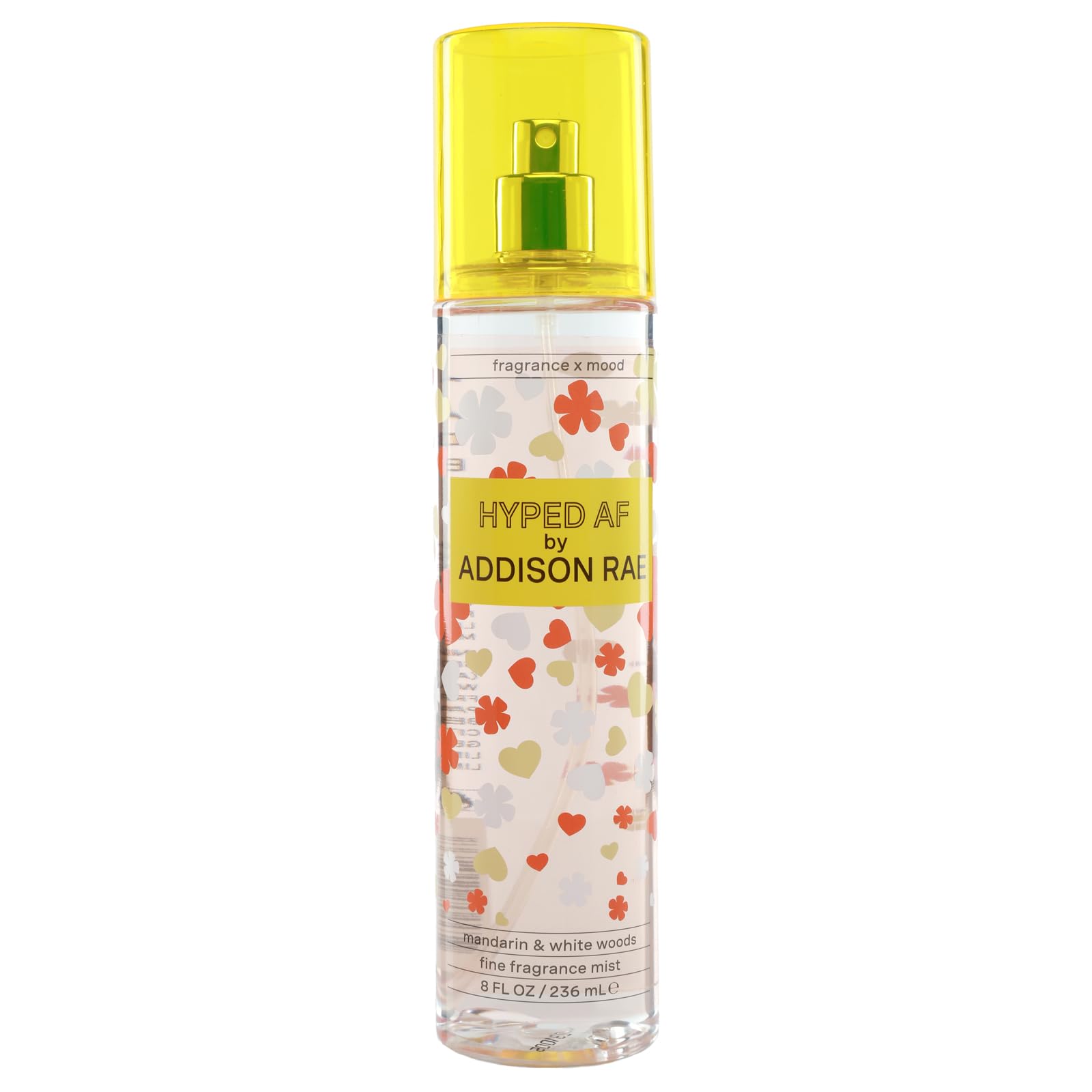 Addison Rae Hyped Body & Hair Mist For Women - Woody Citrus Feminine Scent - Body Spray Opens With Mandarin And Blood Orange - L