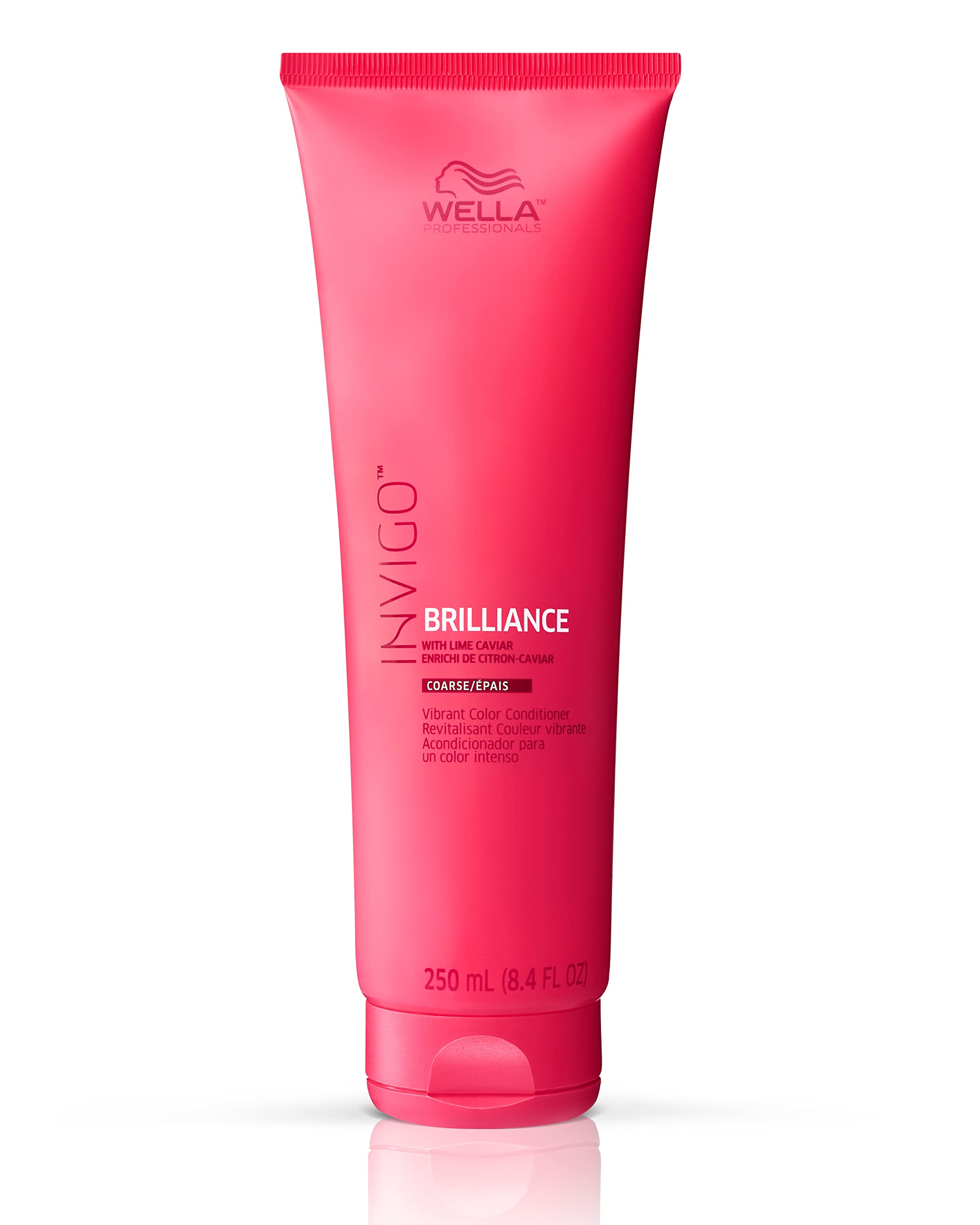 Wella Professionals Invigo Brilliance Conditioner for Coarse Colored Hair, Moisturizing & Color Vibrancy, 8.4 oz