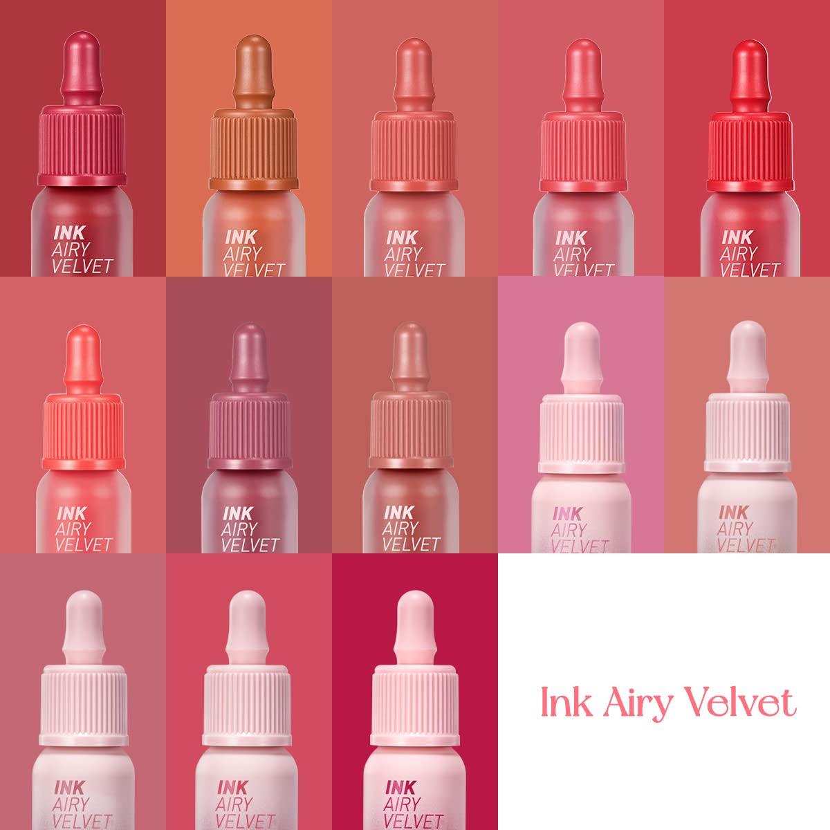 Peripera Ink Airy Velvet Lip Tint  High-Pigmentation, Lightweight, Soft, Moisturizing, Not Animal Tested  (025 ZAZZY PEAcH)
