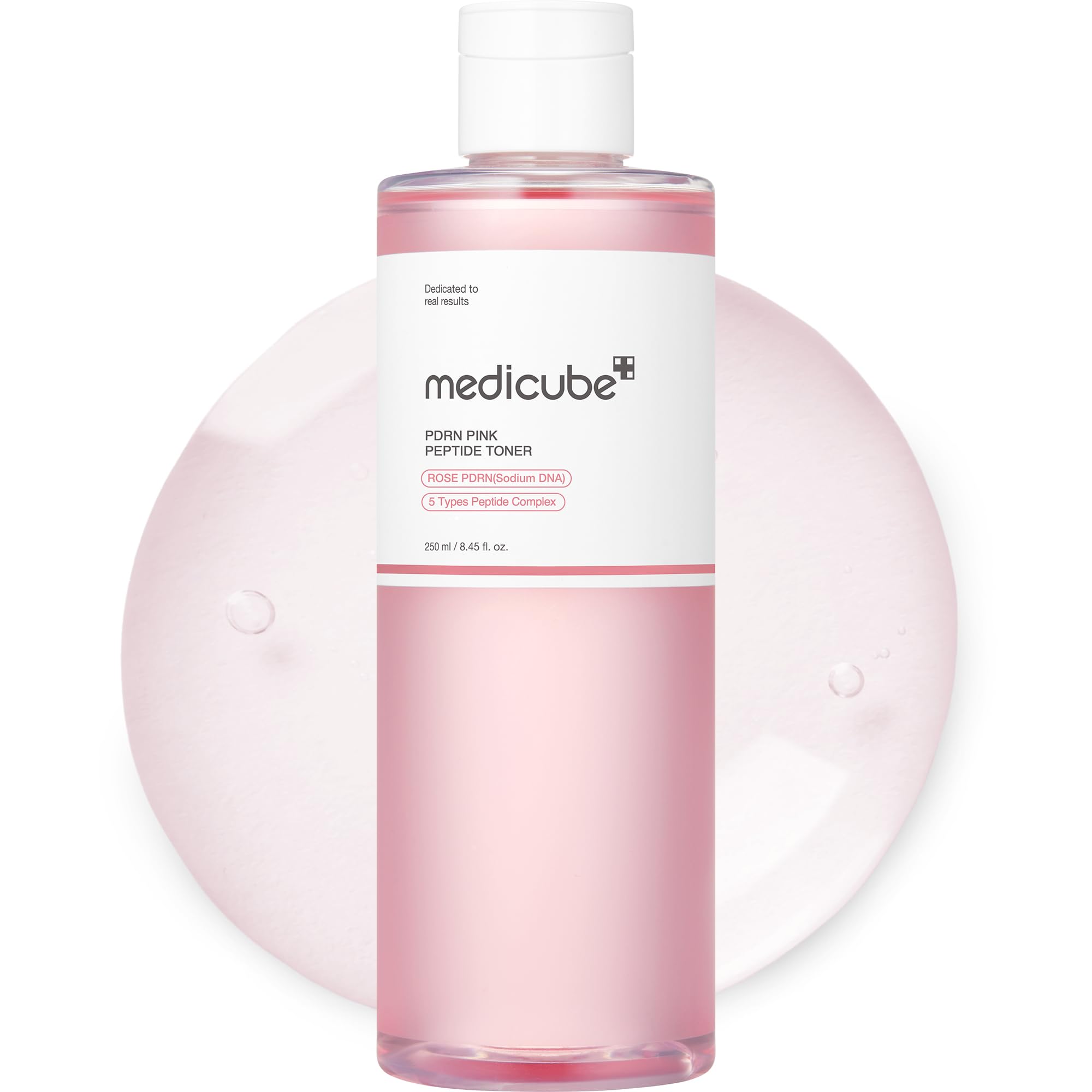 Medicube Pdrn Pink Peptide Toner I Pink Glow Toner For Skin Boosting, Soothing And Calming, Uneven Skin Tone, Rose Pdrn & Peptid