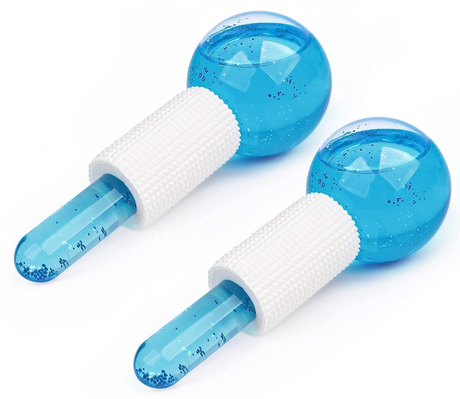 Nairoby Facial Ice Globe Smart Cool Face Roller  Crystal Massage Tool For Neck & Eyes, Reduces Eye Circles, Wrinkles & Signs Of