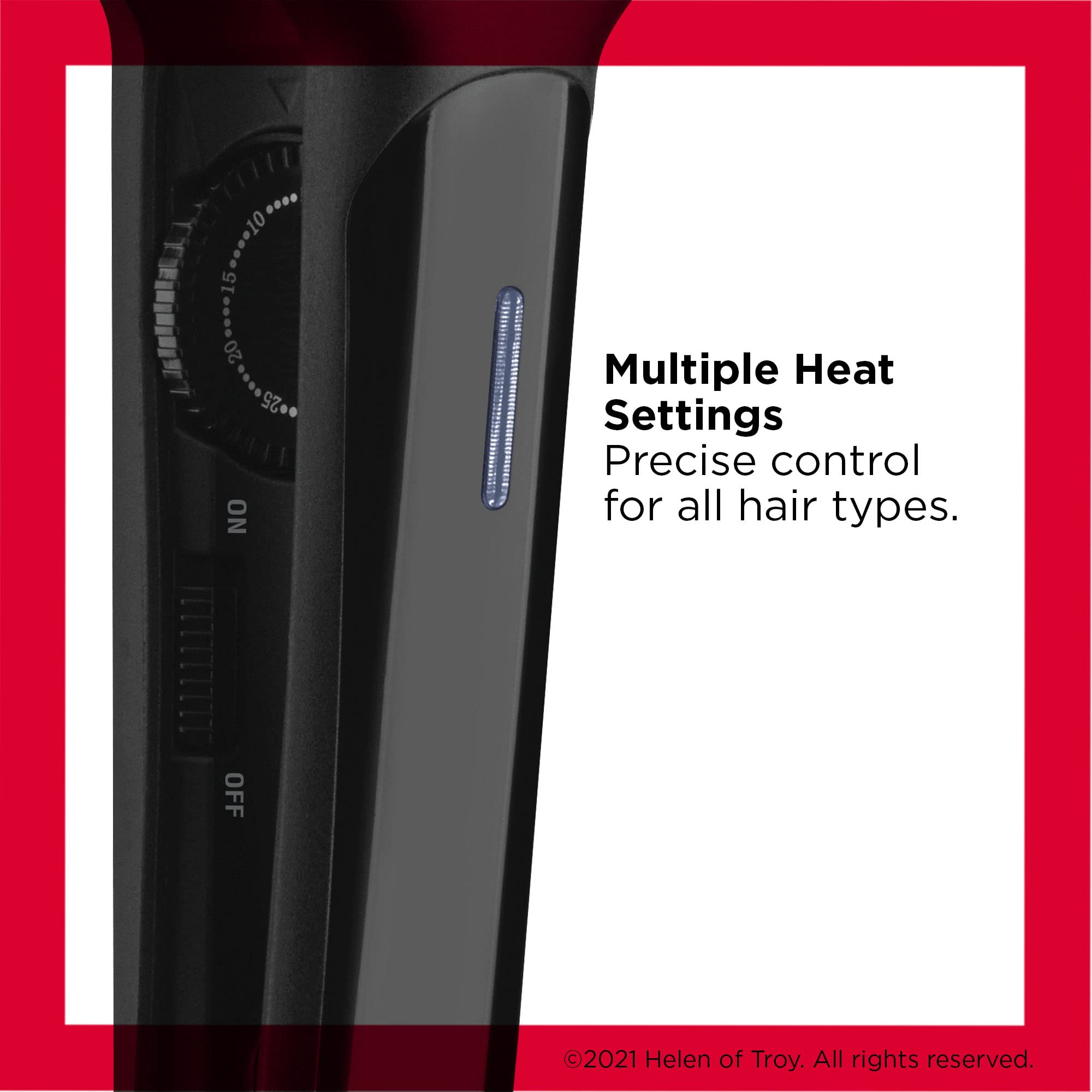 REVLON Smooth & Straight 2-Inch Ceramic Flat Iron - Fast Results, Sleek Styles, Black