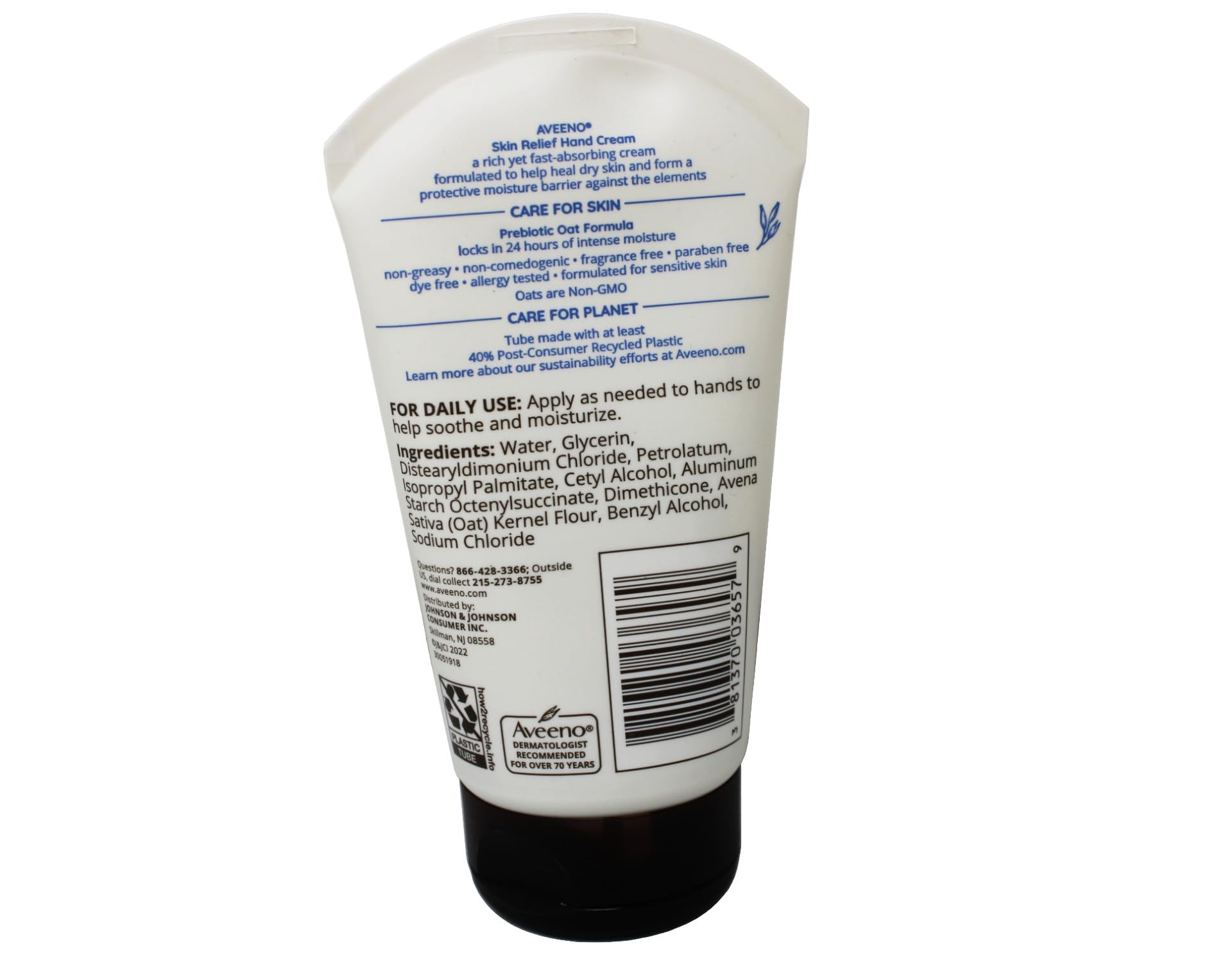 Aveeno Relief For Dry Skin, 3.5 Oz (Pack Of 10)