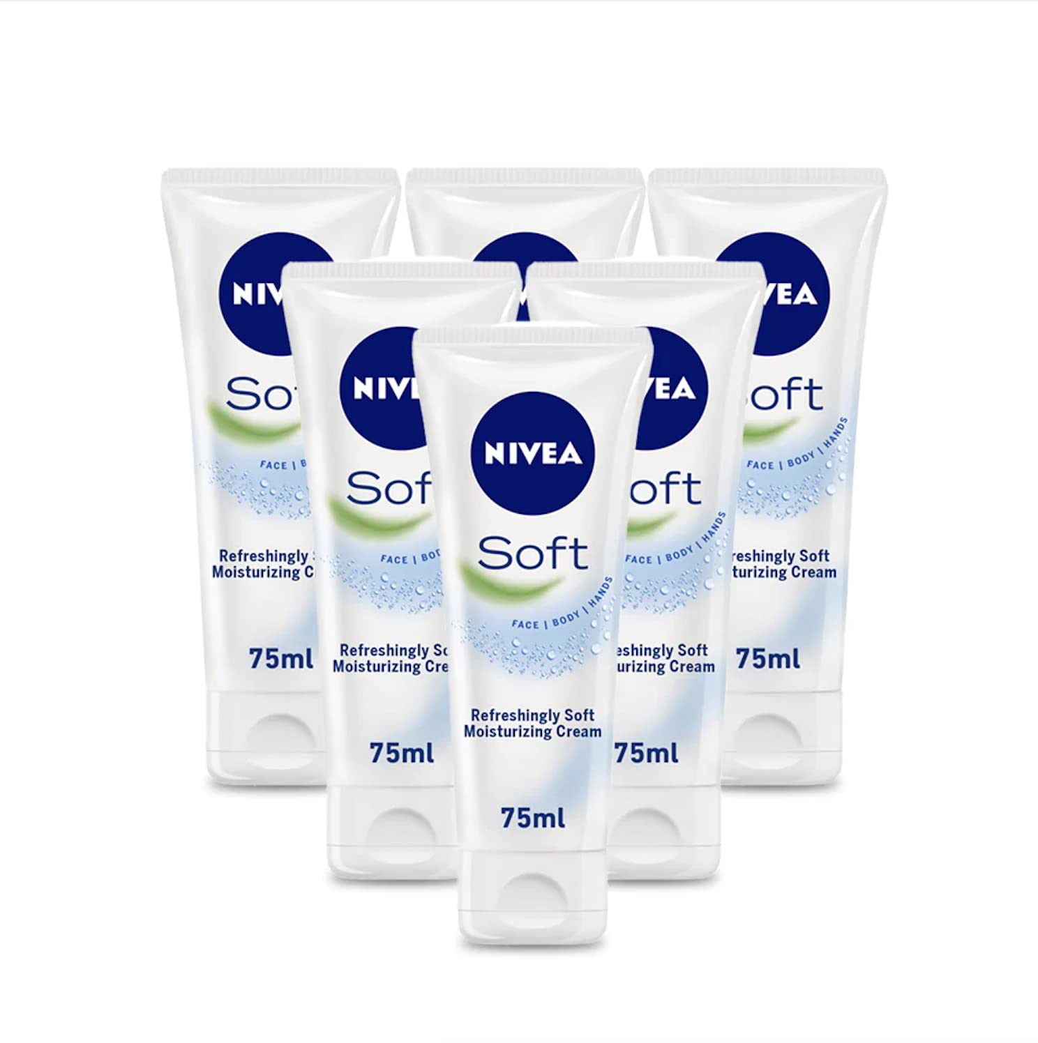 Nivea Soft Moisturizing Creme 2.60 Oz (Pack Of 6)