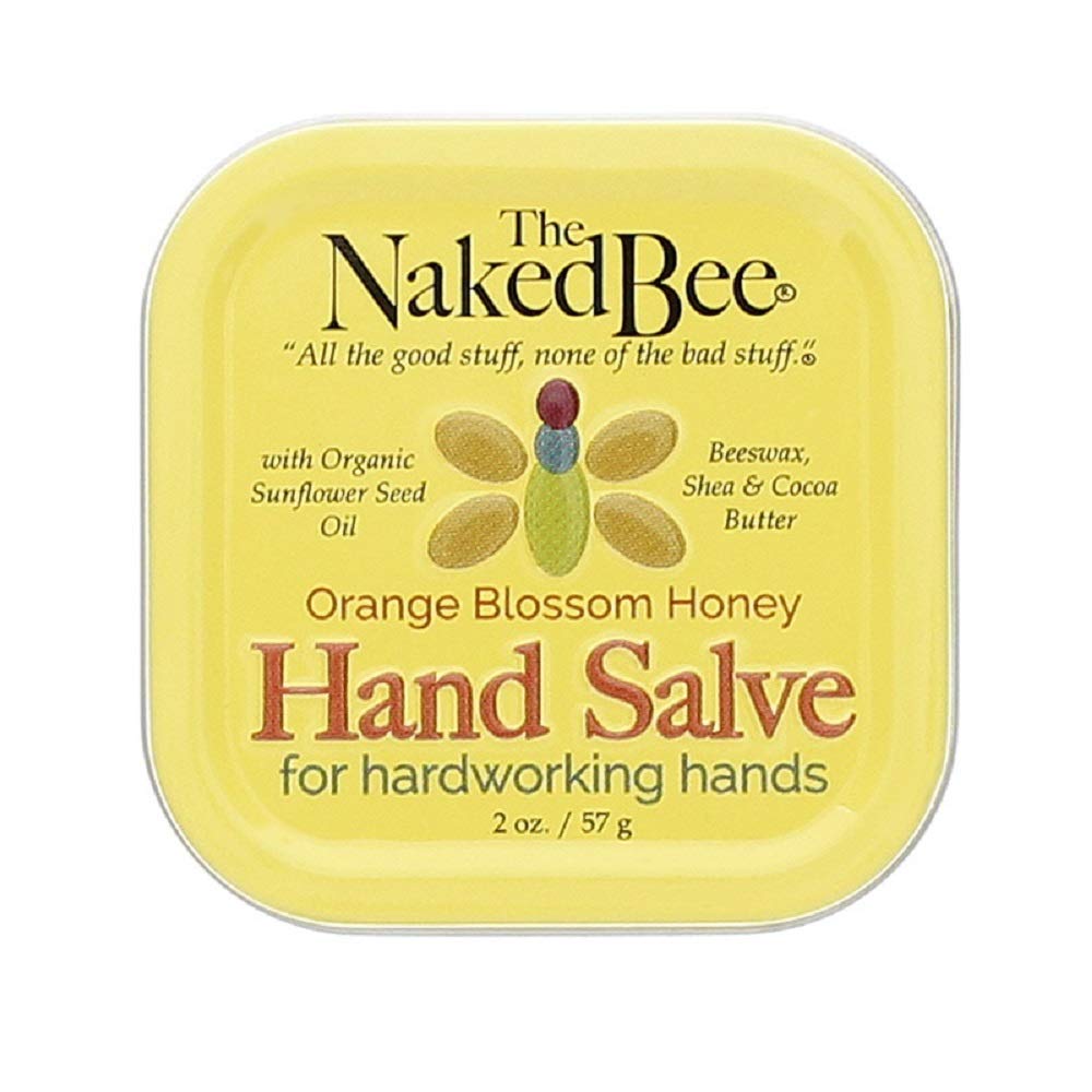 The Naked Bee Orange Blossom Honey Scent Hand and Cuticle Healing Salve 1.5 oz. 1 pk