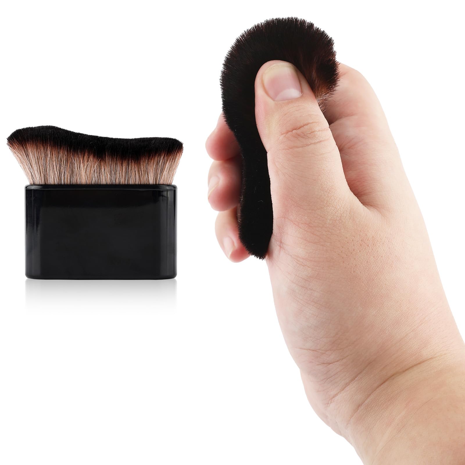 Self Tanning Brush, Self Tan Brush Self Tanner Applicator Blend Brush Foundation Makeup Brushes Spray Tan Blending Brush Beauty