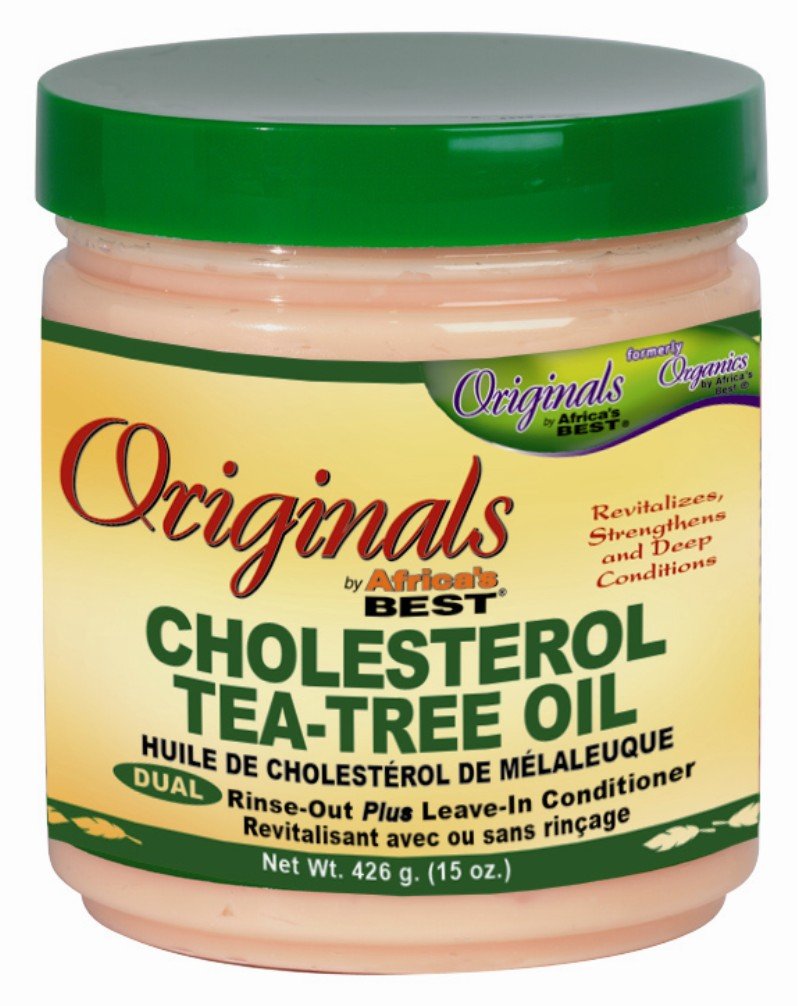 Africas Best Conditioner Originals Cholesterol Tea Tree 15 Ounce Jar (443ml)3