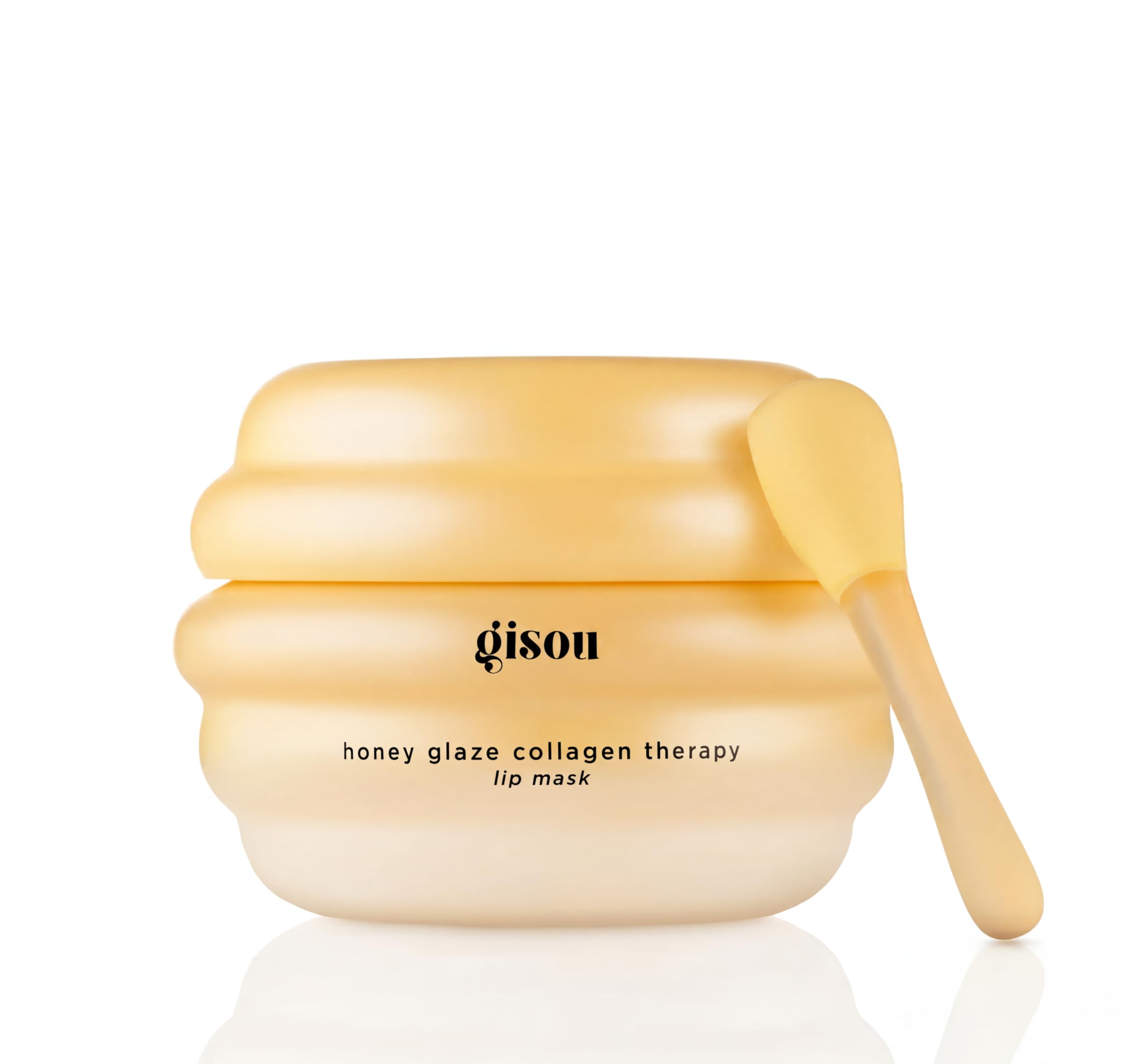 Gisou Honey Glaze Collagen Therapy Lip Mask - Intense Hydration, Visible Repair & Glazed Shine with Mirsalehi Honey, Collagen Ac