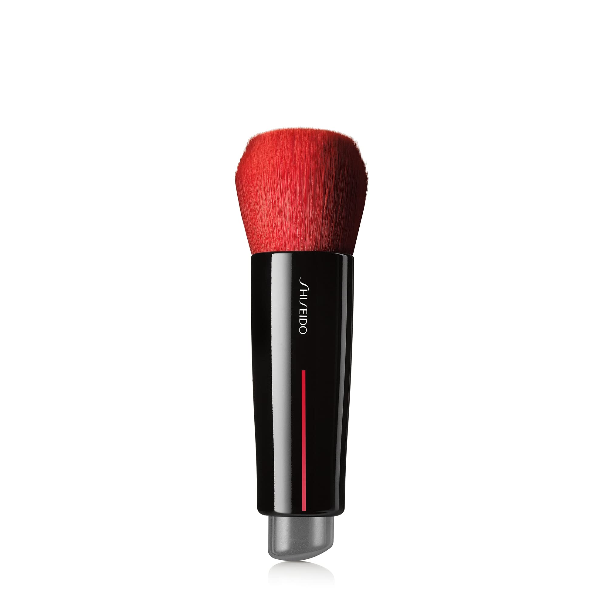 Shiseido DAIYA FUDE Face Duo: Double-Ended Makeup Blending Brush - Builds Full, Even Coverage - Works with Creams, Powders, Liqu
