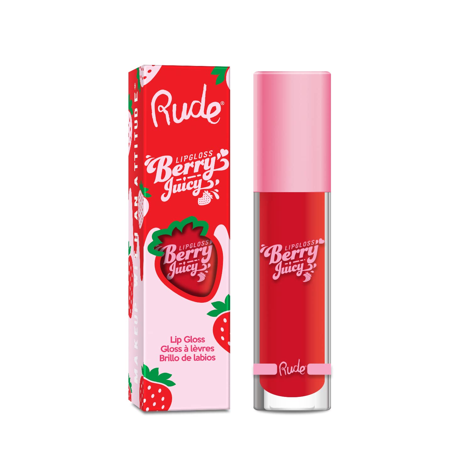 Rude Berry Juicy Lip Gloss(D0102H2Bhjg)
