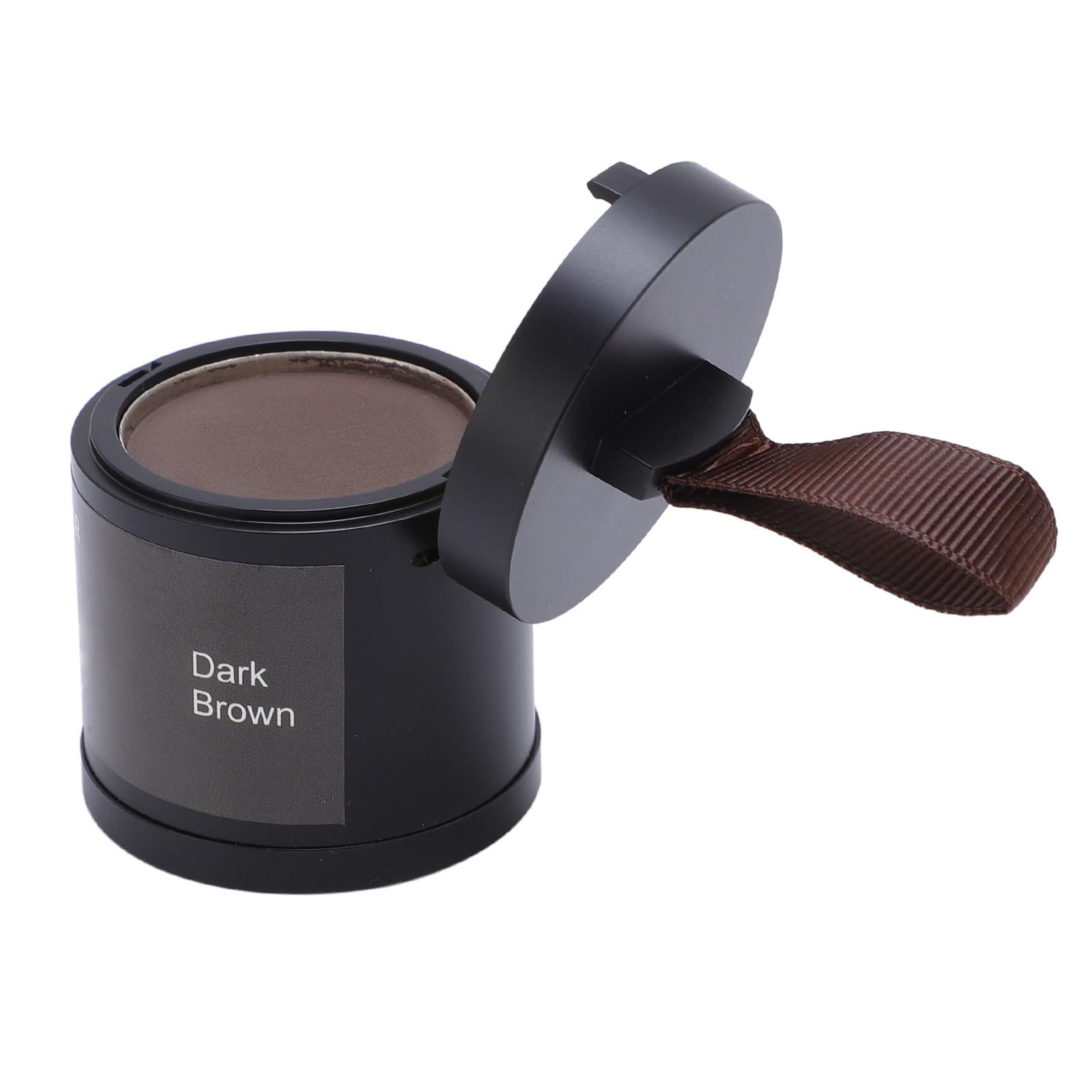 YUYTE Hair Shadow Powder 10g  Dark Brown Root TouchUp for Gray Coverage, Hairline Filler & Scalp Concealer for All Hair Types,