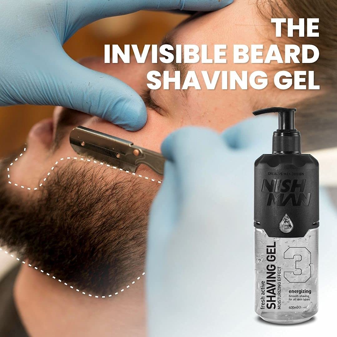 Nishman Shaving Gel Series (03 SHAVE GEL, 400ml)
