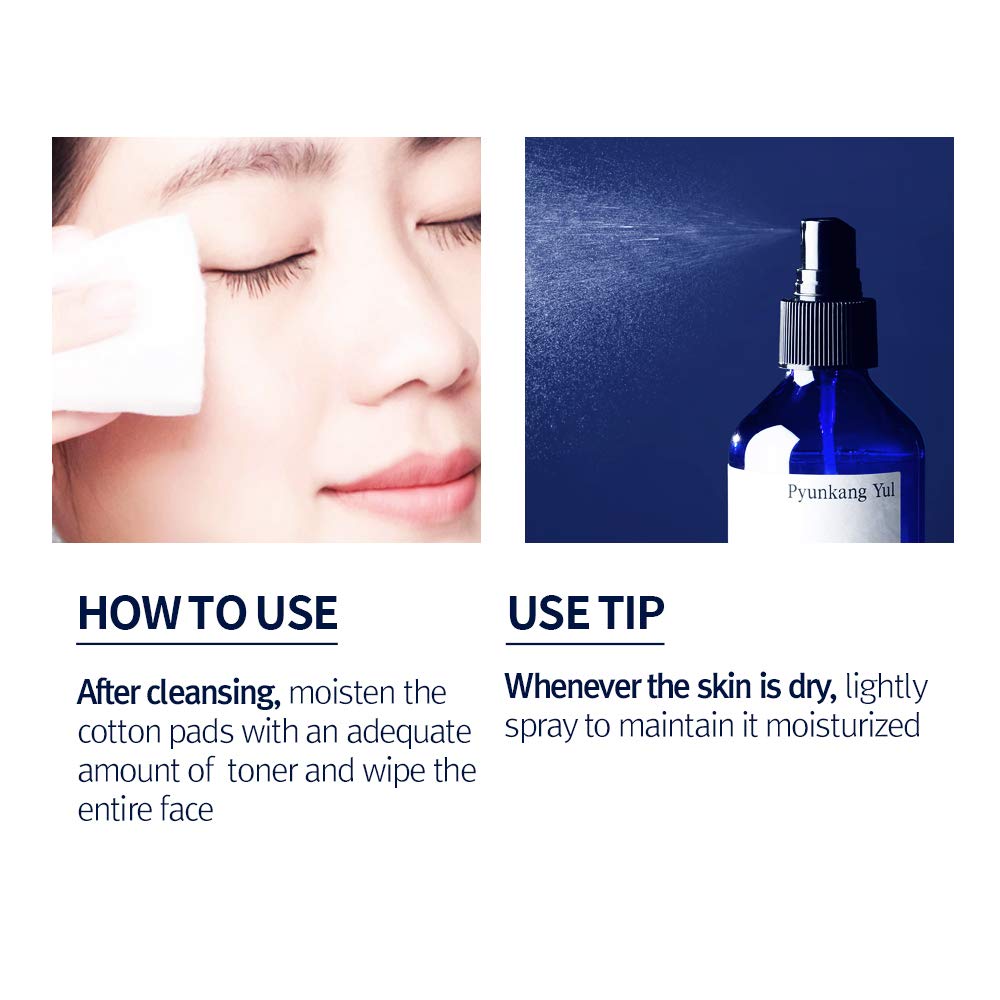 Pyunkang Yul Facial Mist Toner 3.4 Fl. Oz - Face Moisturizer Skin Care Korean Spray Toner For Oily And Combination Skin Types -