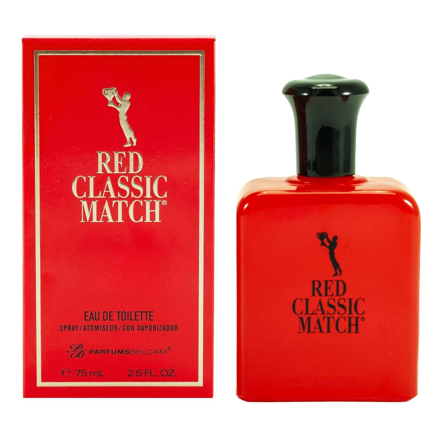Red Classic Match, Version Of Polo Red Eau De Toilette Spray For Men