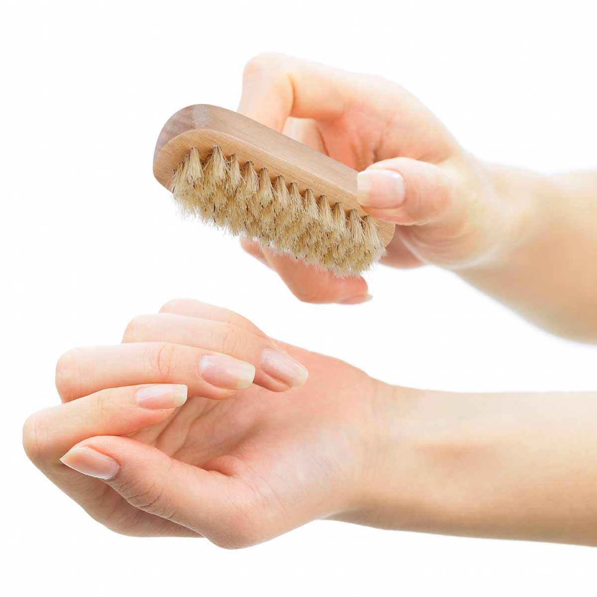 Tbestmax Wood Nail Brush Set - 4 Pack for Manicure & Pedicure, Model Tbestmax2726
