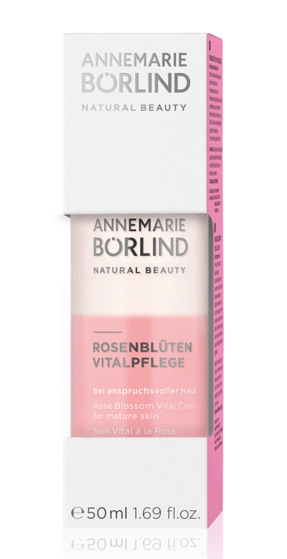 ANNEMARIE BRLIND - Rose Blossom Revitalizing Care - Sustainably Sourced Anti-Aging Face Serum With Valuable Plant Oils for a Vit