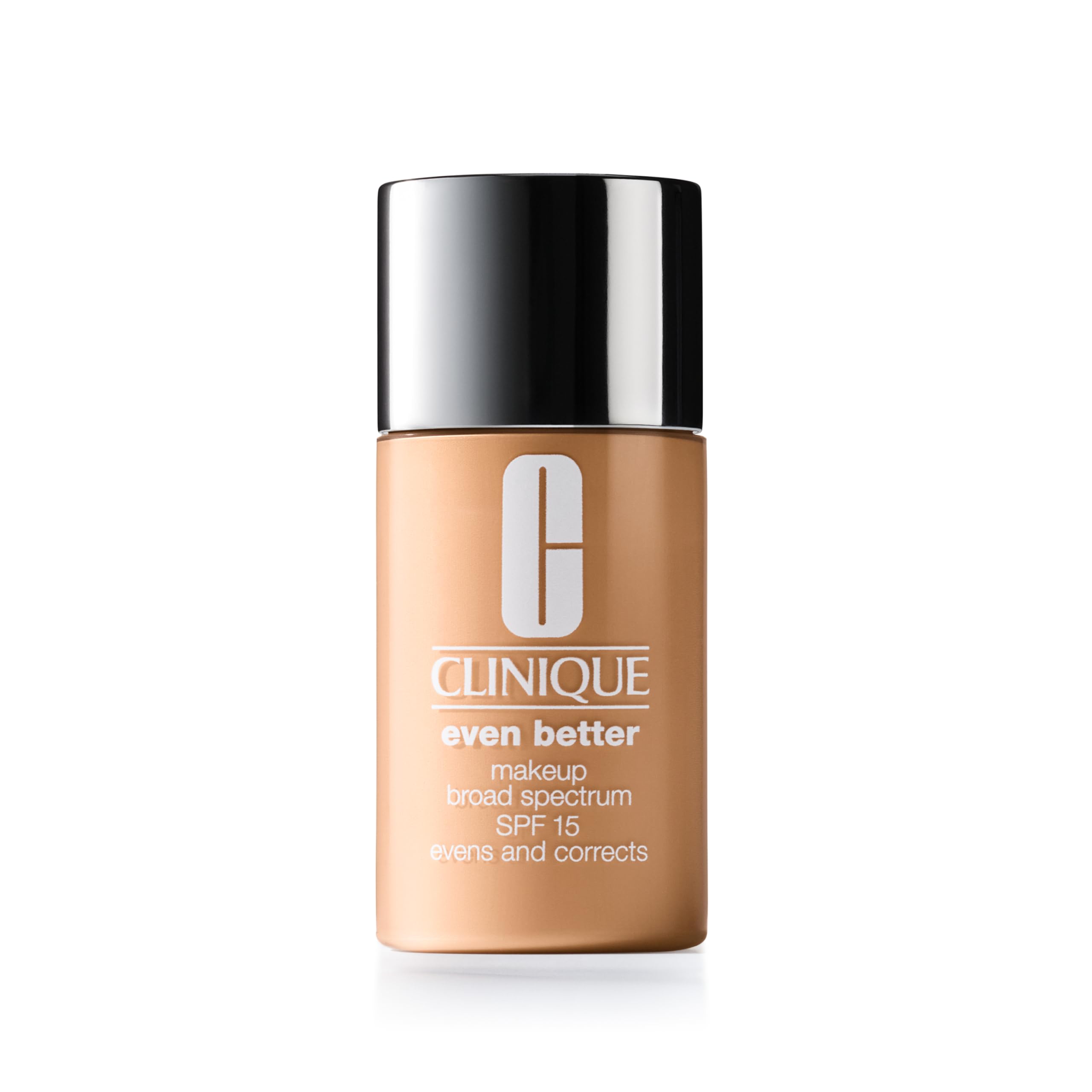 Clinique Even Better Makeup Medium Coverage Foundation Broad Spectrum SPF 15 | Evens Skin Tone + Reduces Dark Spots, Tea