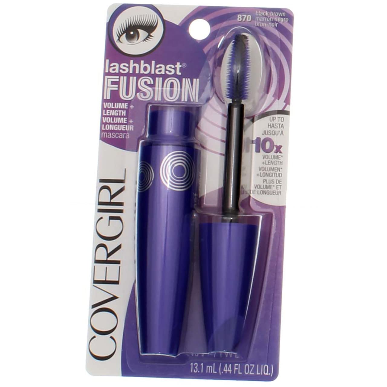 CoverGirl Lashblast Fusion Mascara - Black Brown (870) - 2 pk