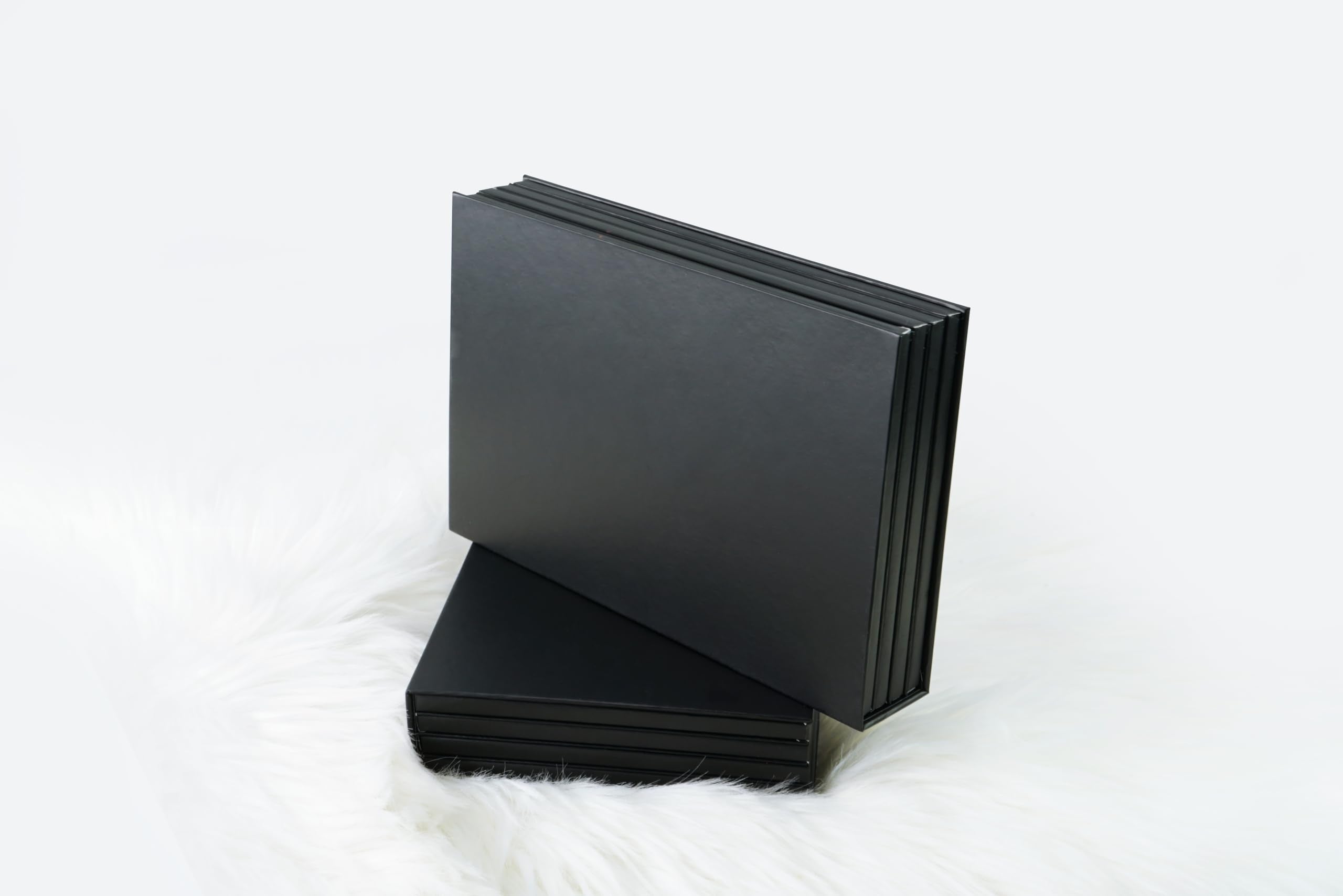 Coosei 4-Layer Book Shaped Magnetic Eyeshadow Palette Empty Makeup Storage Box For Eyeshadow Lipstick Blush Powder Extra Large B