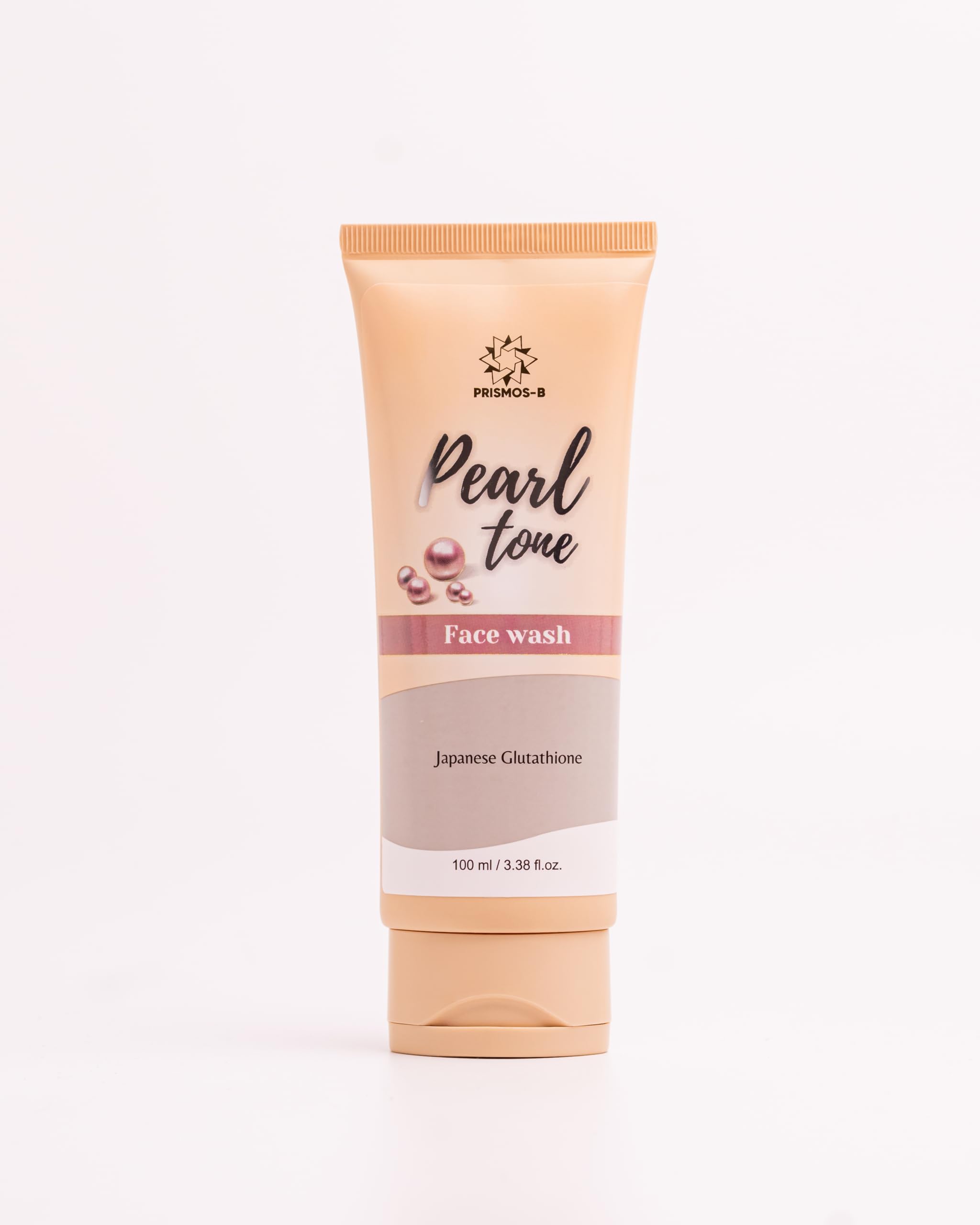 Prismos Beauty Pearltone Facewash For Men & Women | Gentle Refreshing Face Wash With Japanese Glutathione, Antioxidants & Vitami