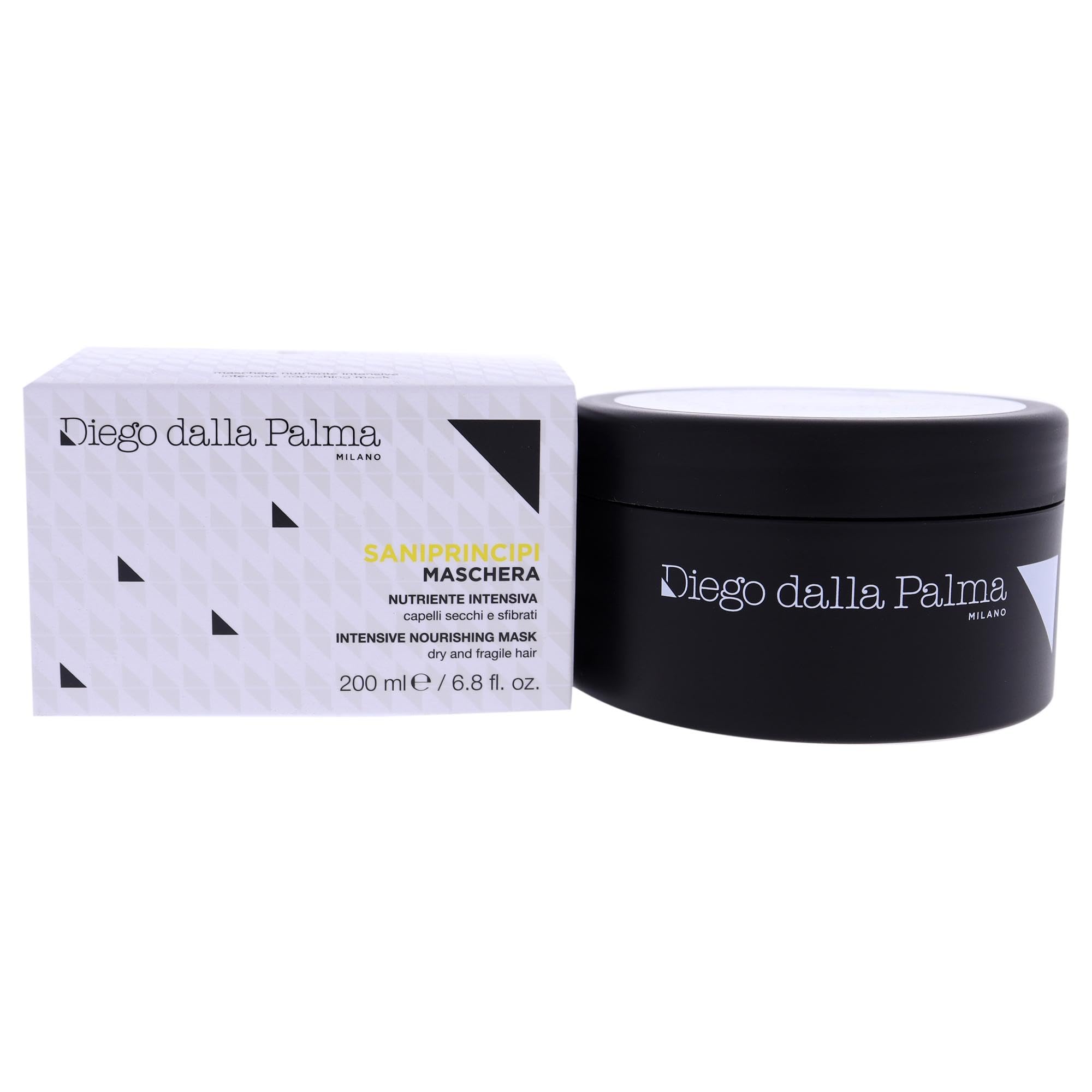 Diego dalla Palma Saniprincipi Intensive Nourishing Hair Mask - Restores Damaged Hair And Split Ends - Deeply Penetrates To Prov