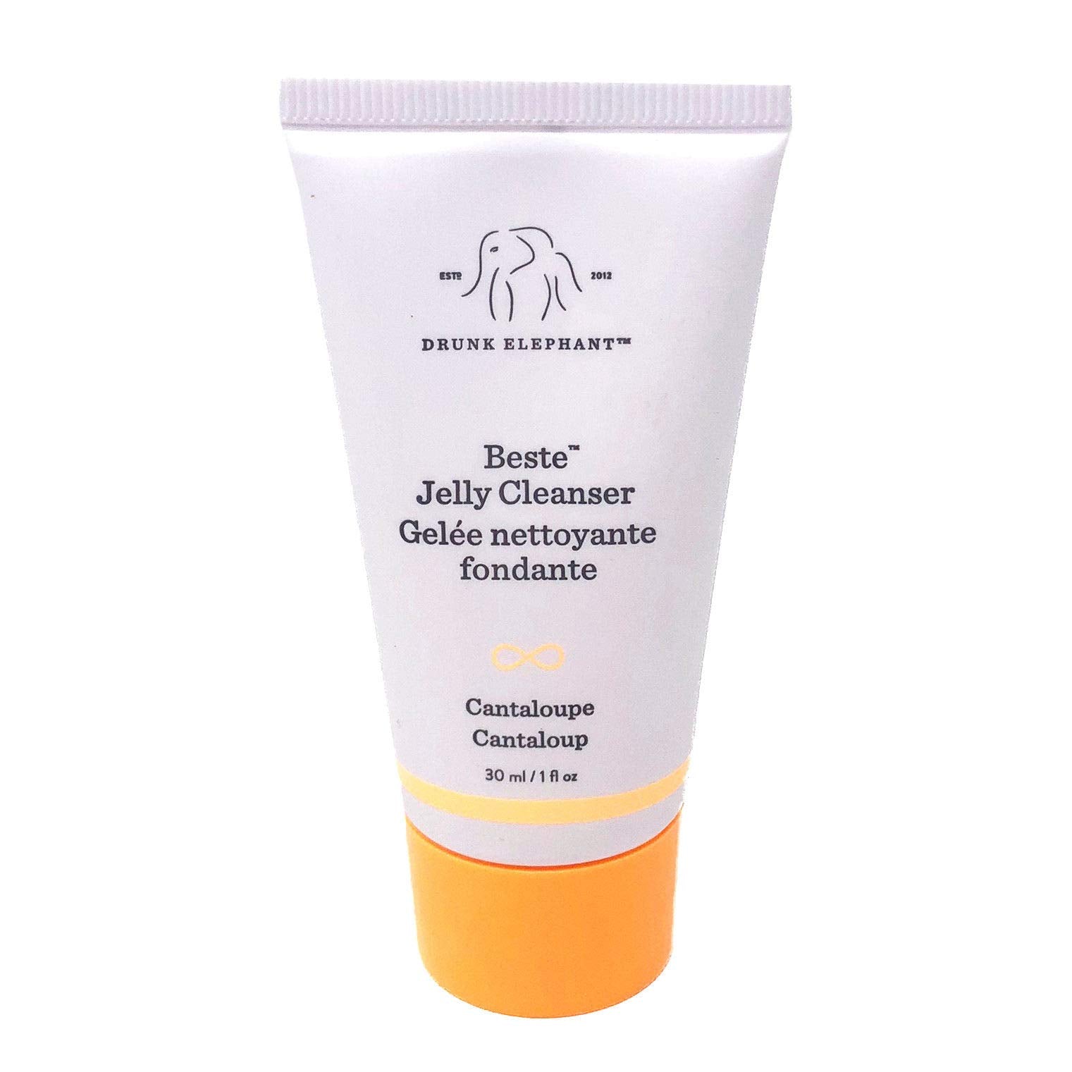 Drunk Elephant Jelly Cleanser  Gentle Face Wash And Makeup Remover For All Skin Types (30 Ml/1 Fl Oz)